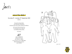 Jars to Participate in Paris Design Week