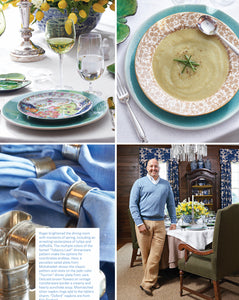Tourron Takes Center Stage at Spring Dinner Party - Traditional Home