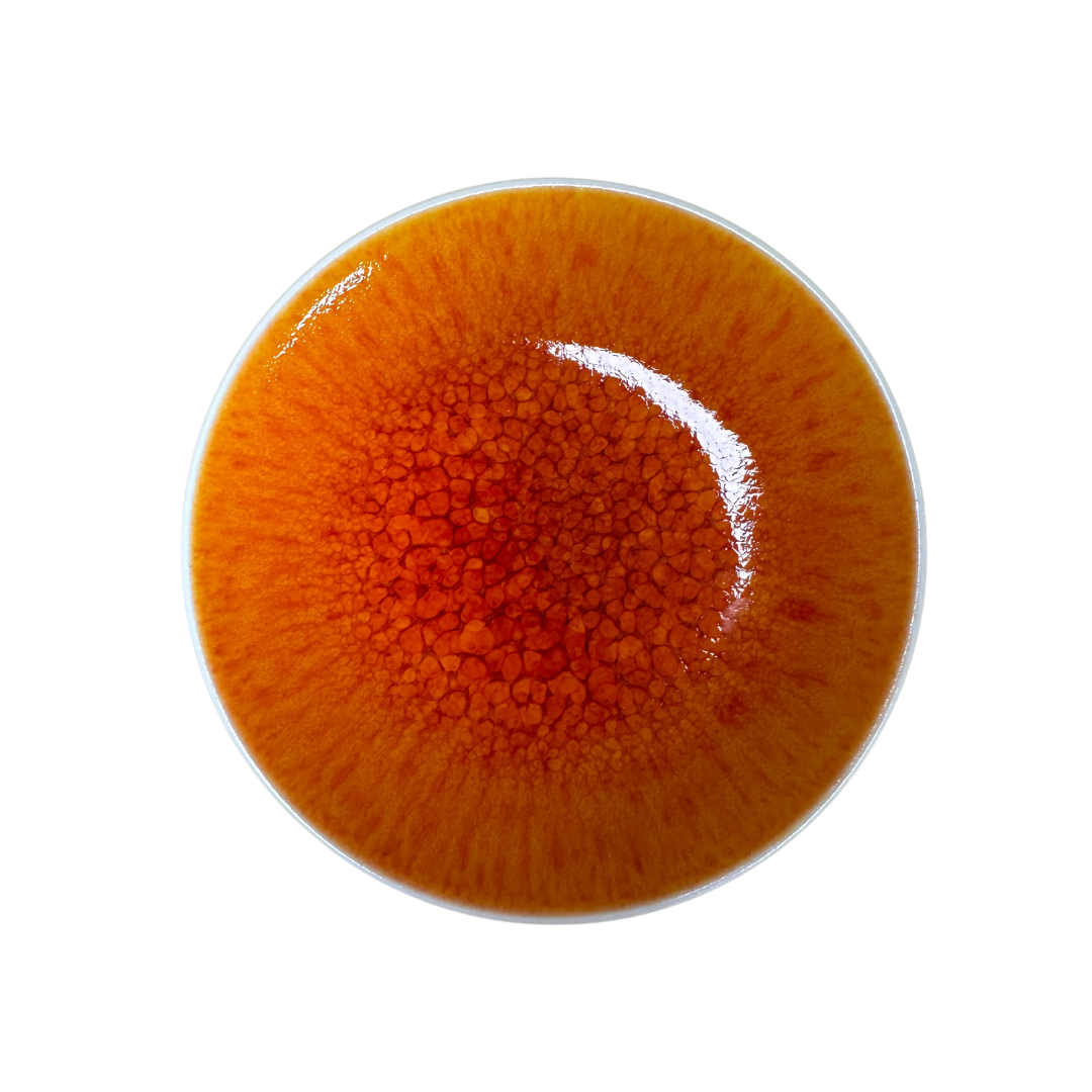 Tourron Natural Saucer - Orange