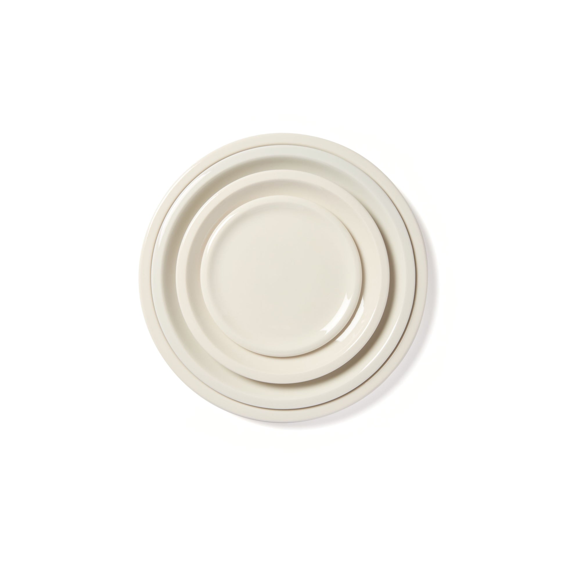 Cantine Plates - Craie