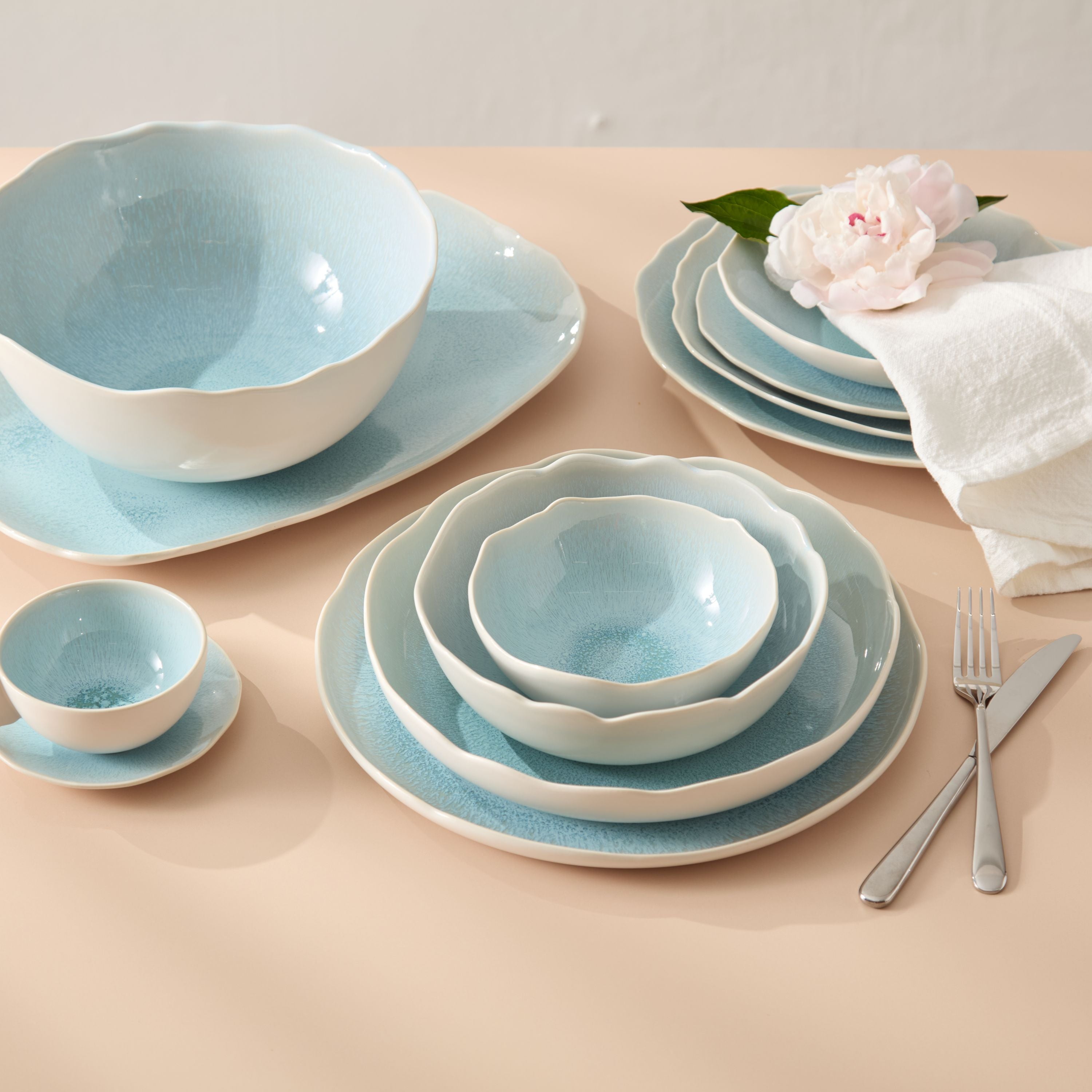 Jars Plume デザートプレート 4枚 Plume Plate – Jars Céramistes