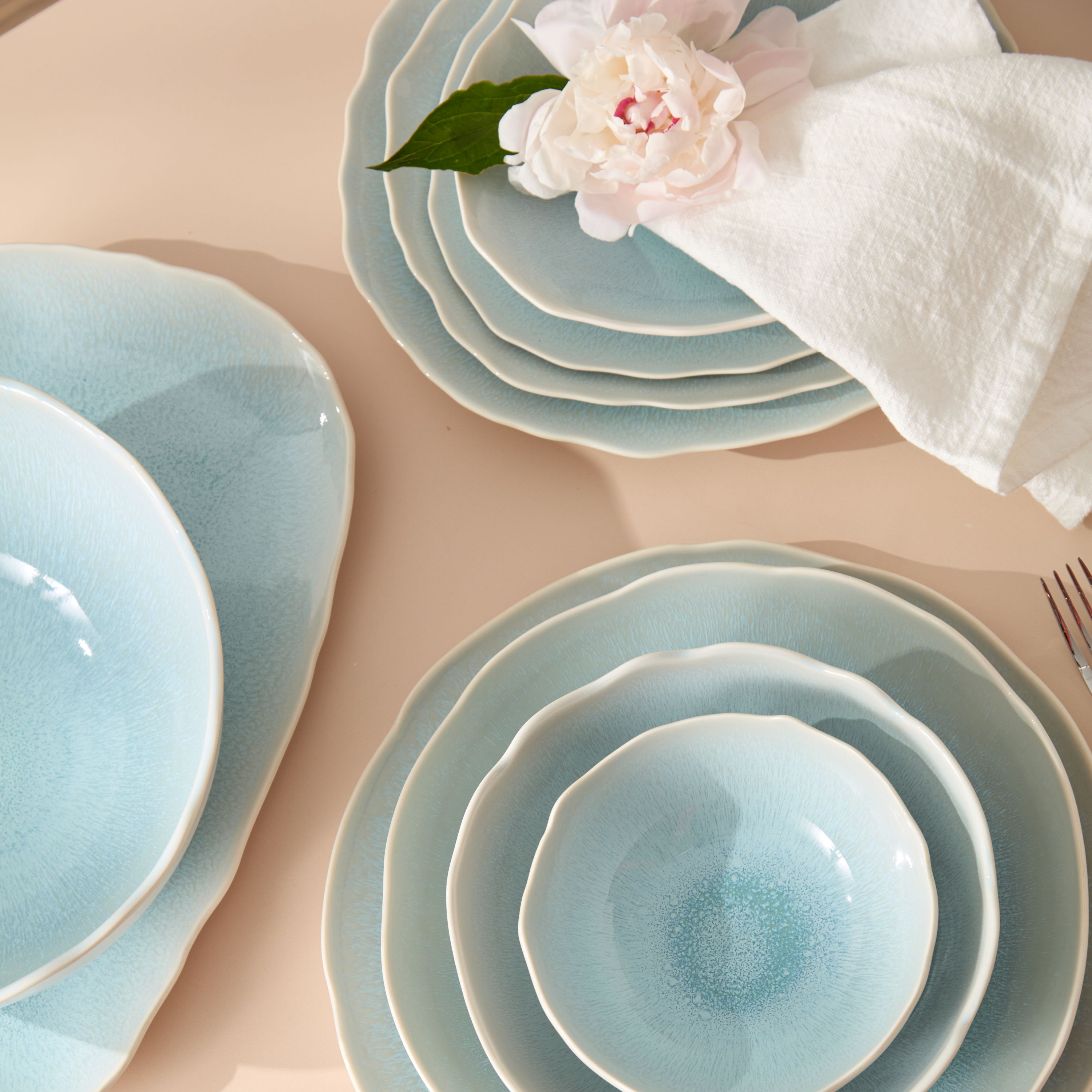 Jars Plume デザートプレート 4枚 Plume Plate – Jars Céramistes