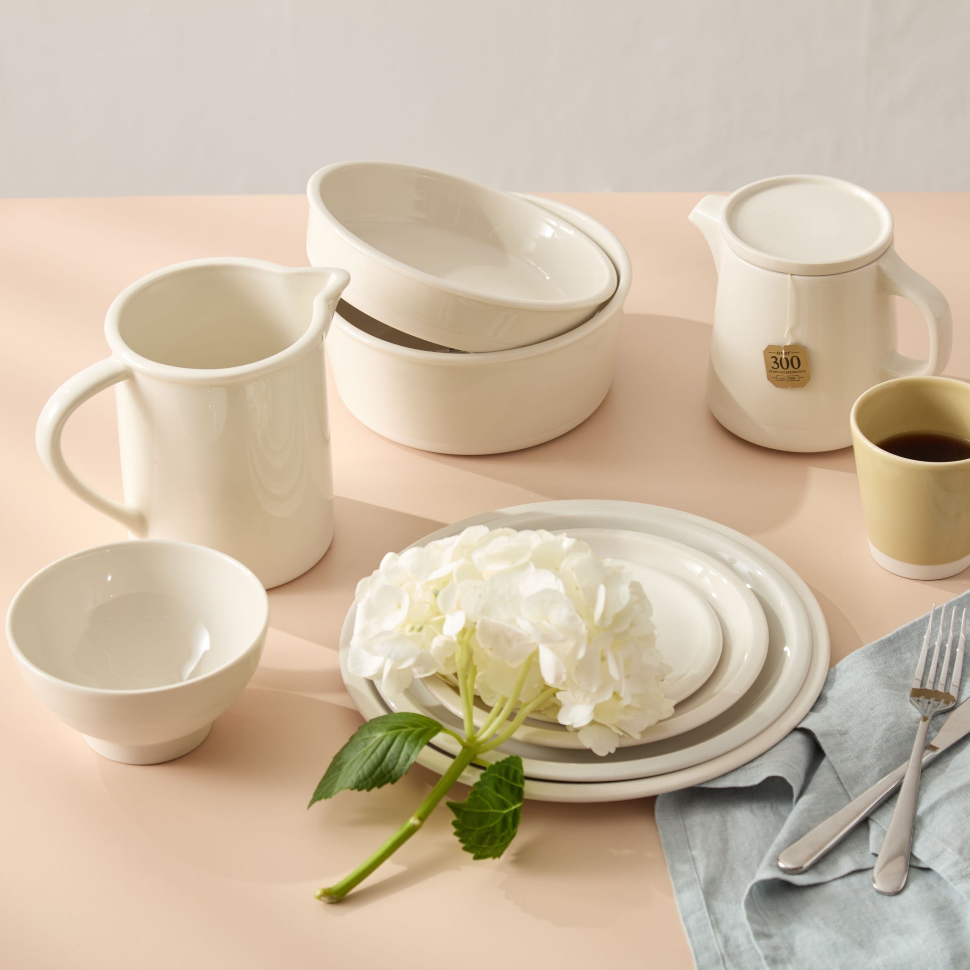 Cantine Pitcher - Craie