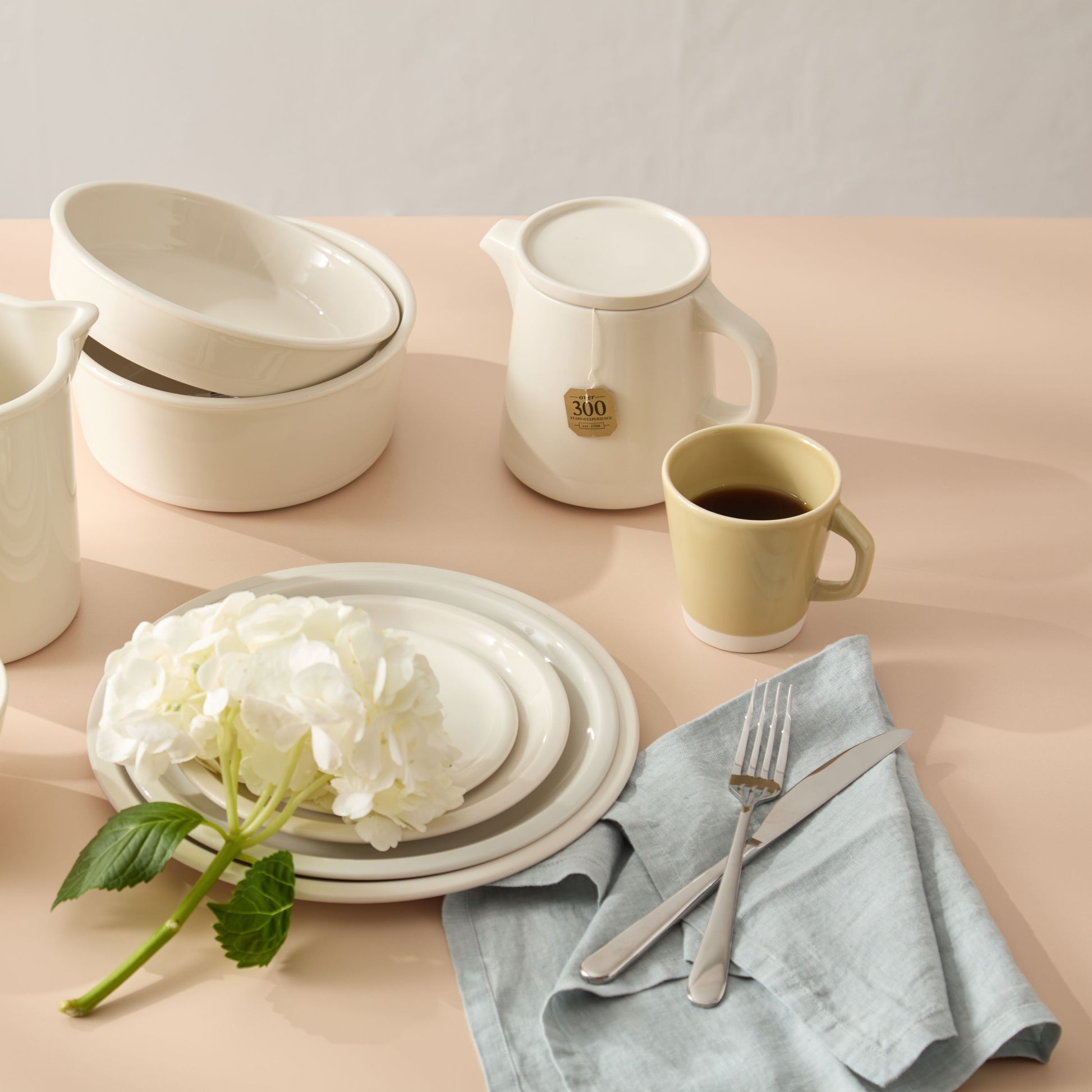 Cantine Teapot - Craie