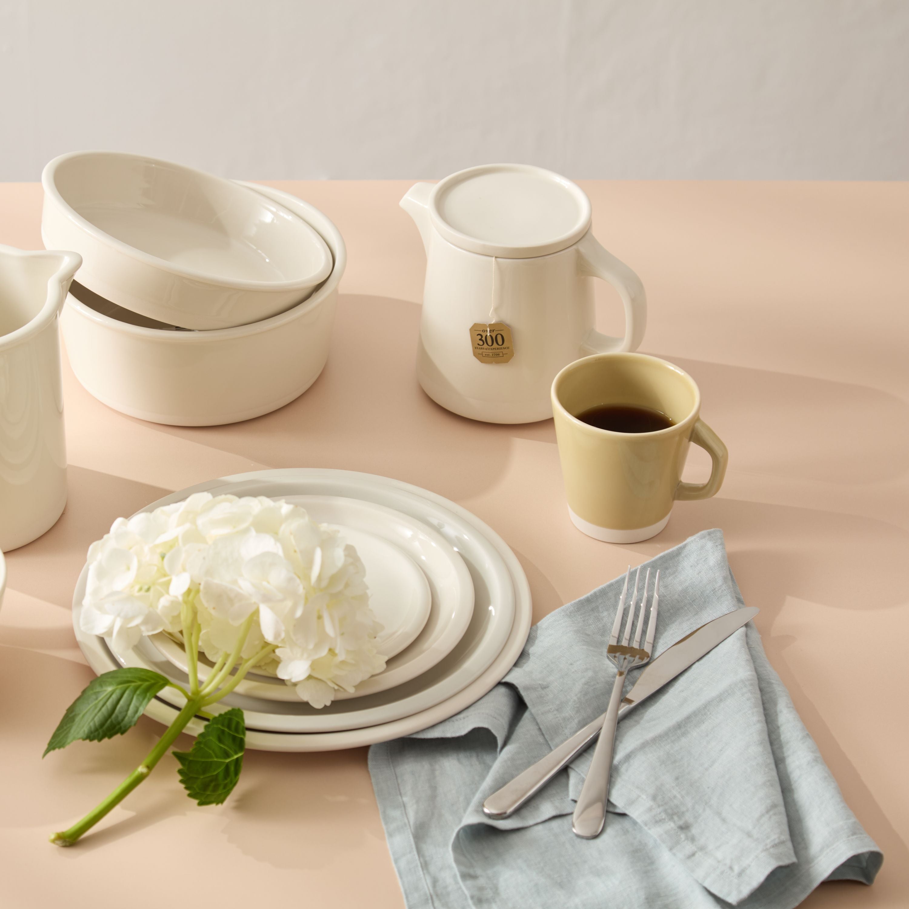 Cantine Teapot - Craie