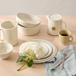 Jars Céramistes Cantine Plates Cantine Plates - Craie