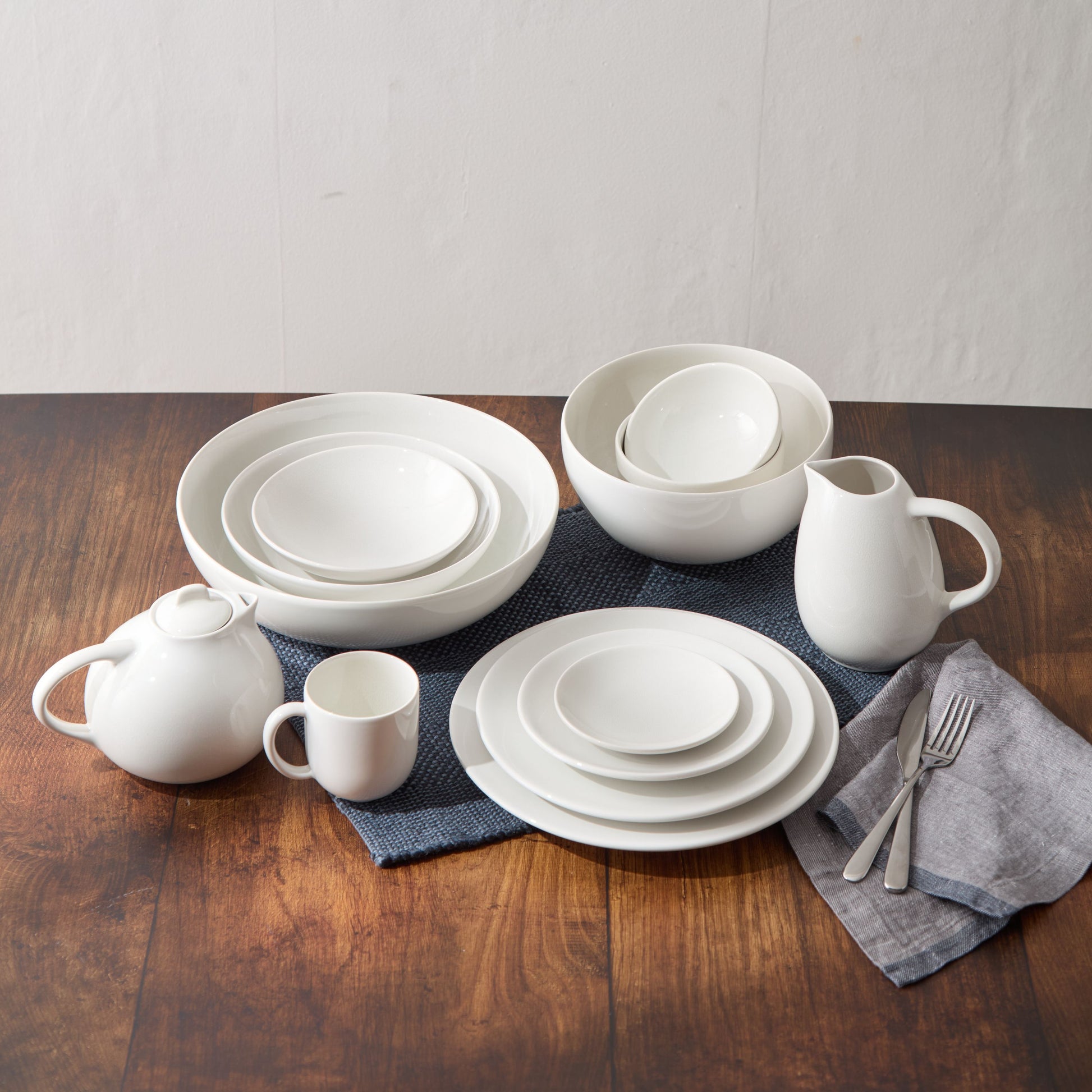 Jars Céramistes Tourron Natural Saucer Bowl Neige