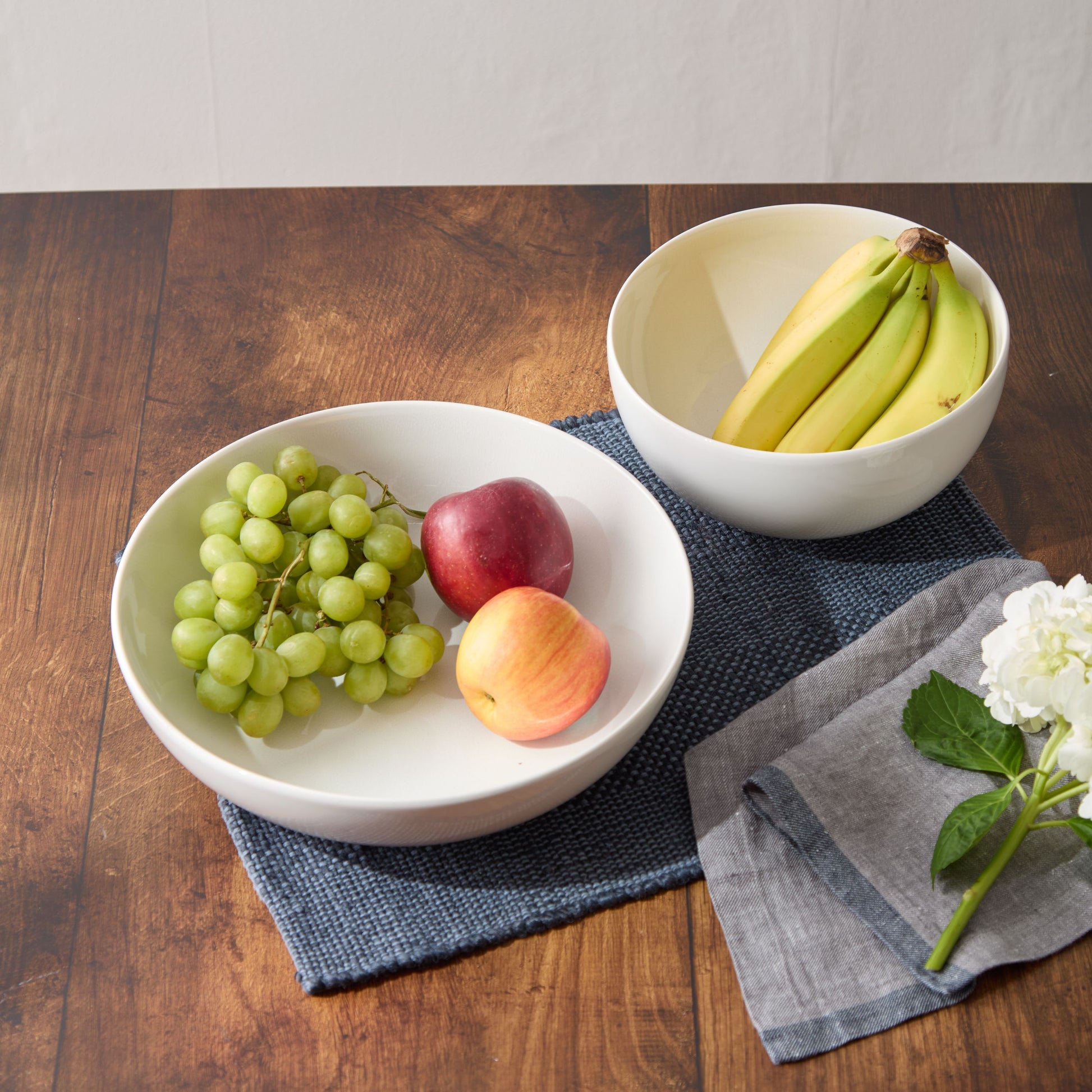 jars ceramistes tourron centre de table large serving bowl_neige