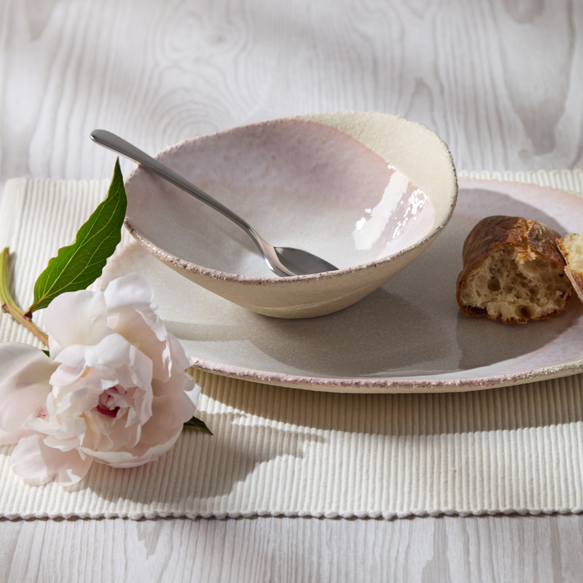 Wabi Calebasse (Soup Bowl) - Rose