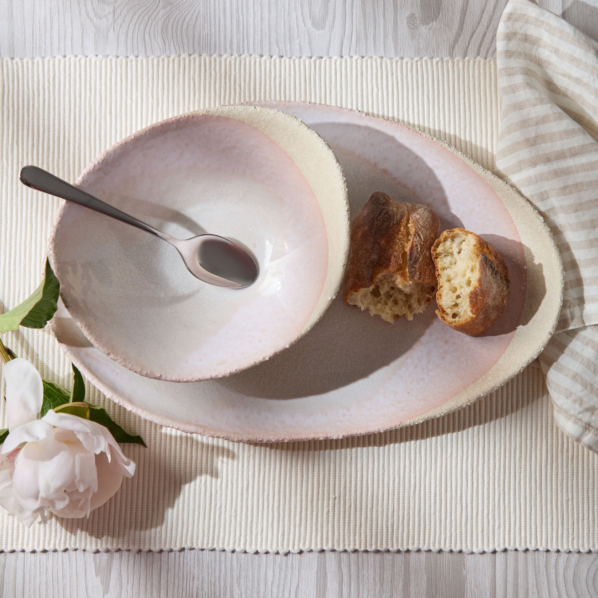 Wabi Calebasse (Soup Bowl) - Rose
