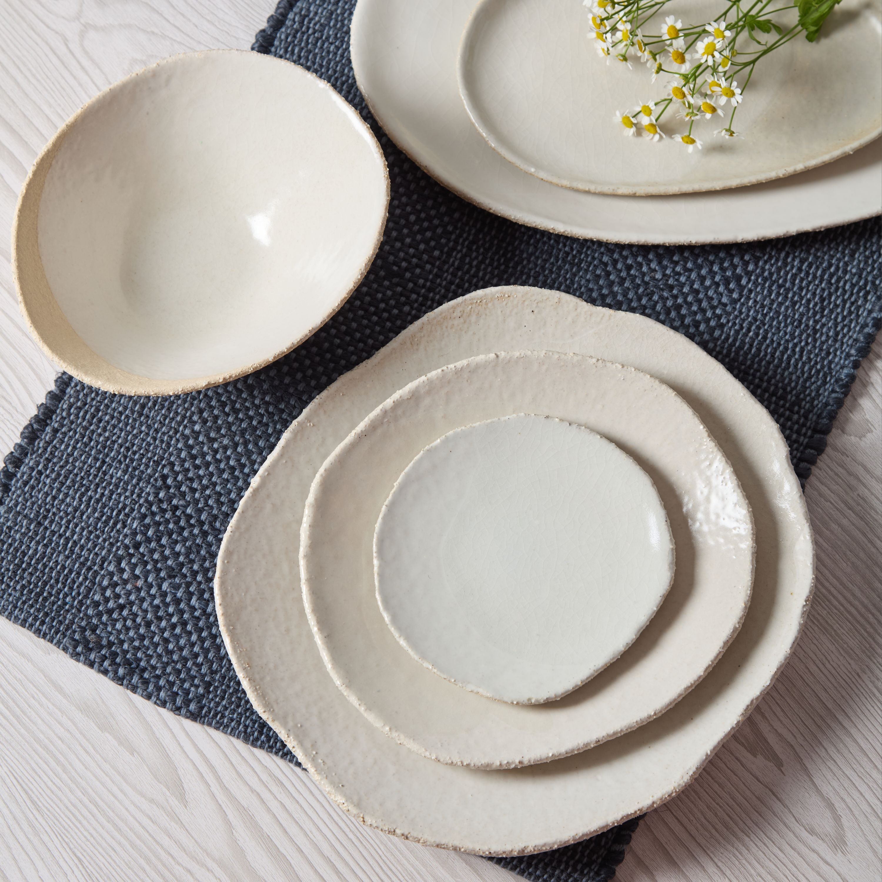 Wabi Plates - Blanc