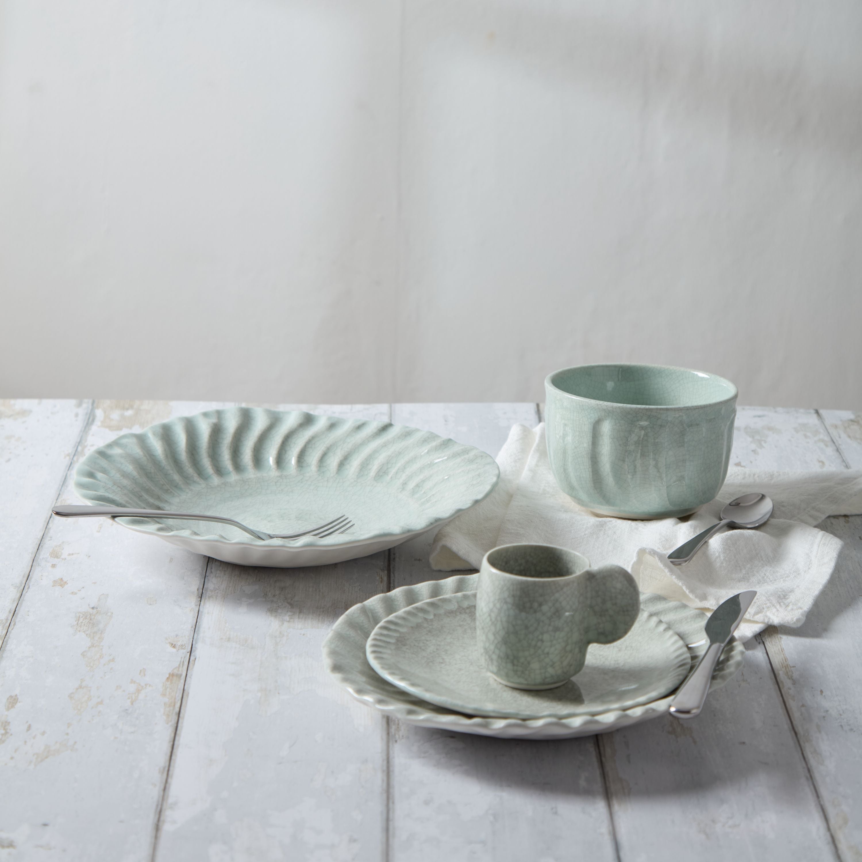 Jars Céramistes, Dashi, Assiette Creuse, Celadon