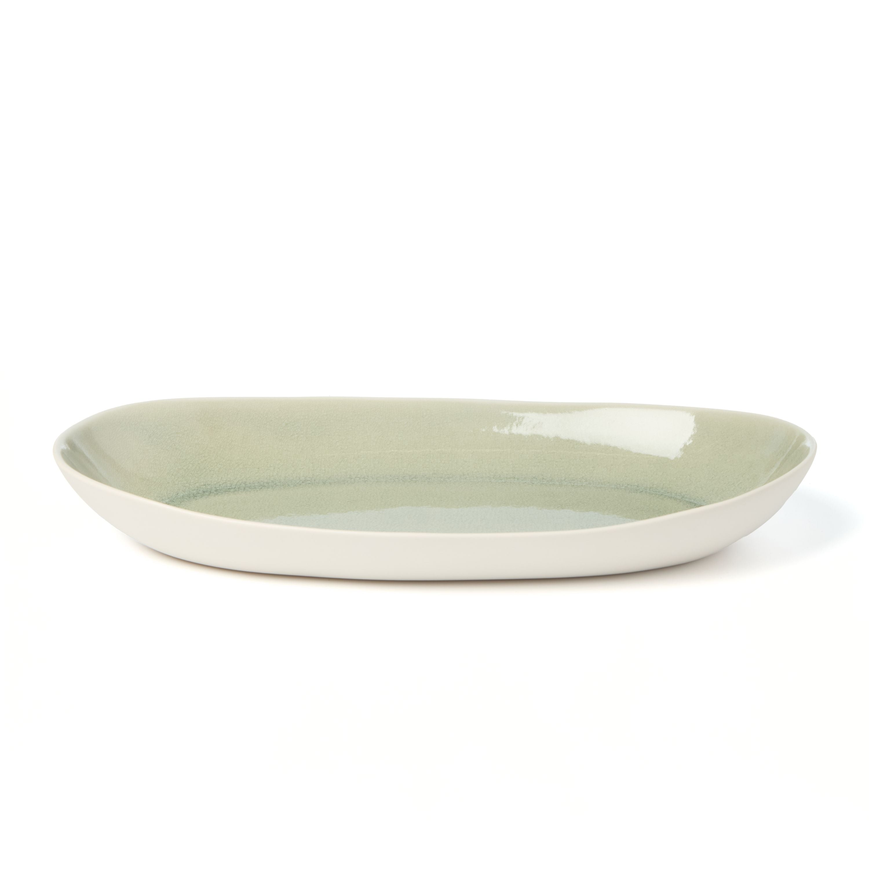 Jars plat allonge long plate, cachemir