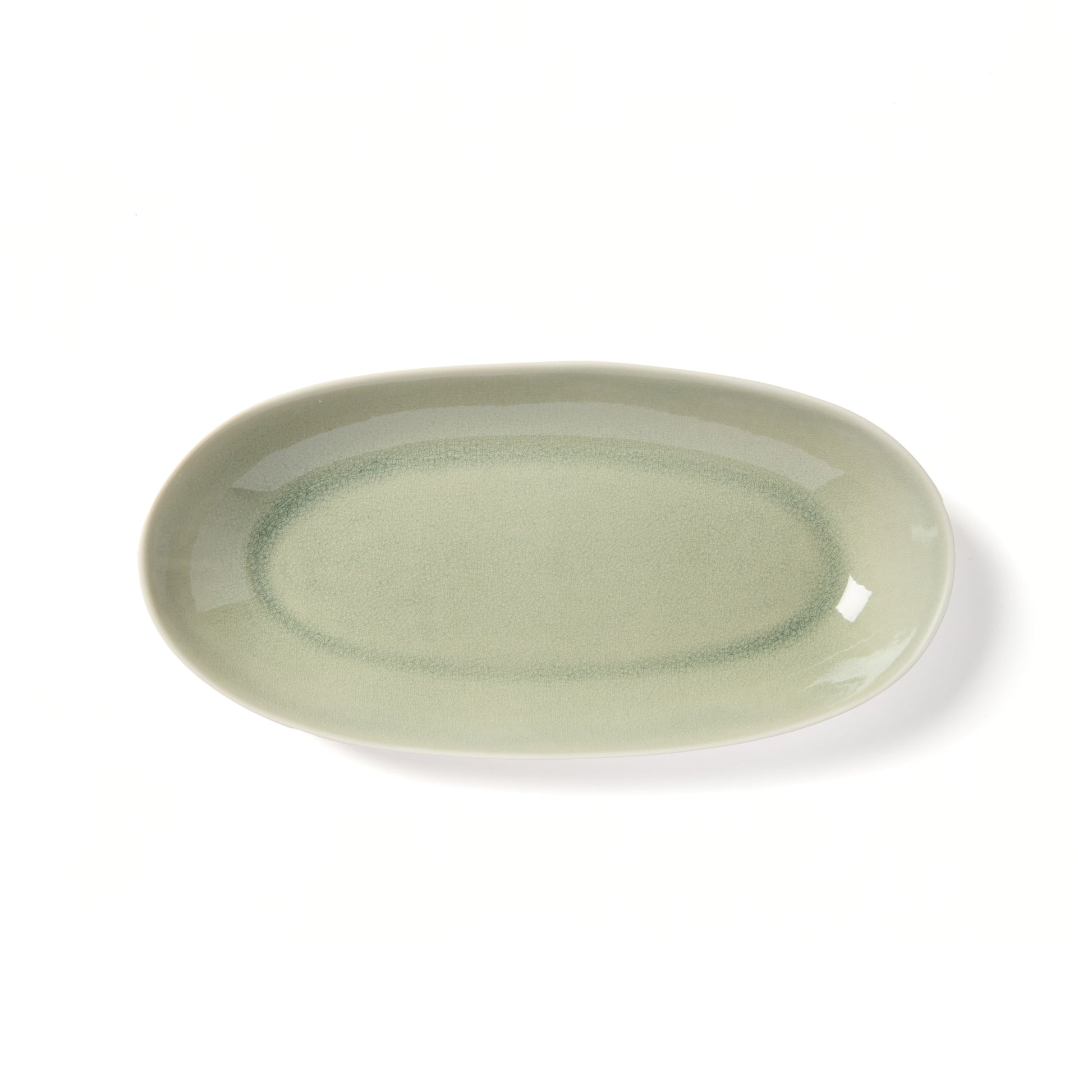 Jars plat allonge long plate, cachemir