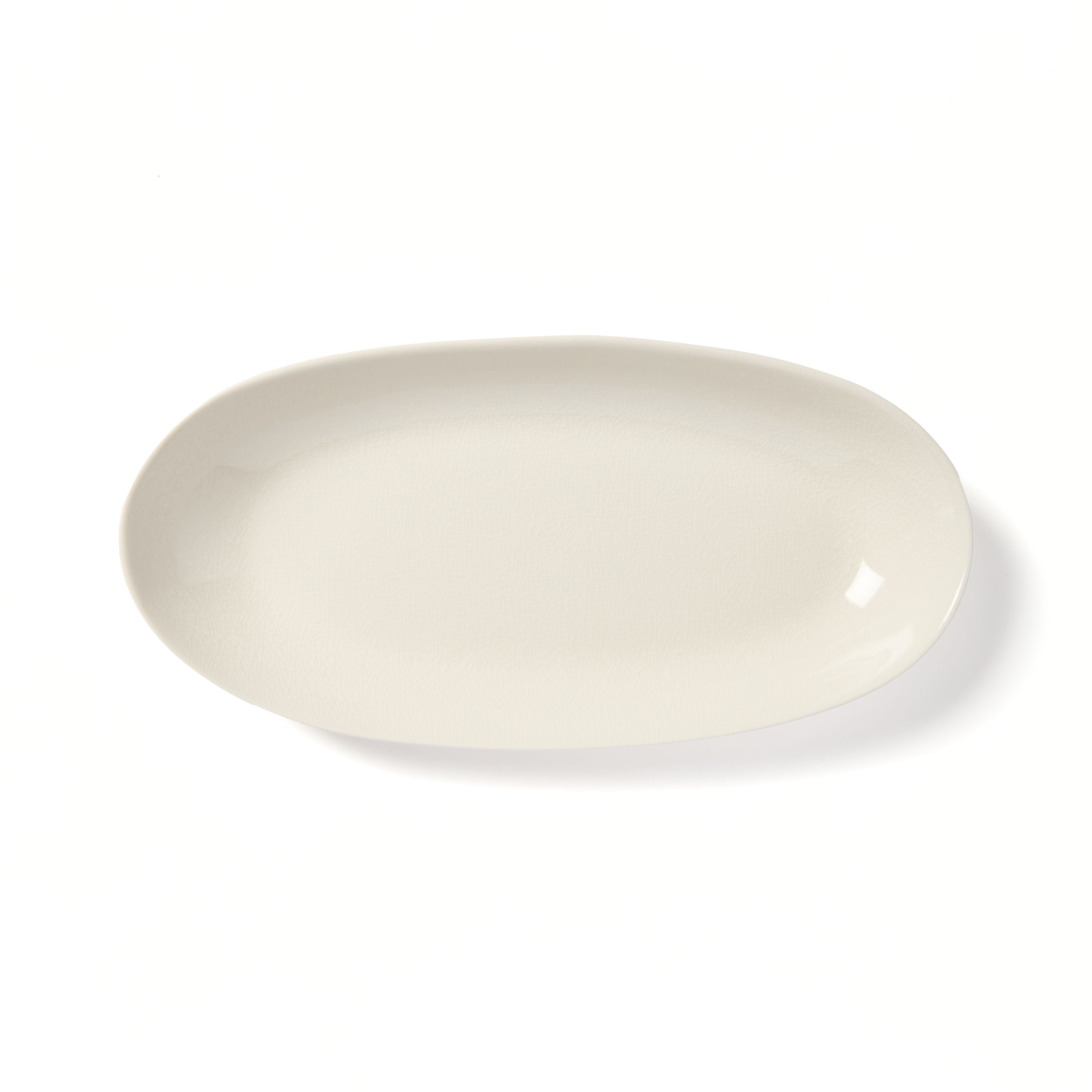 Jars plat allonge long plate, quartz