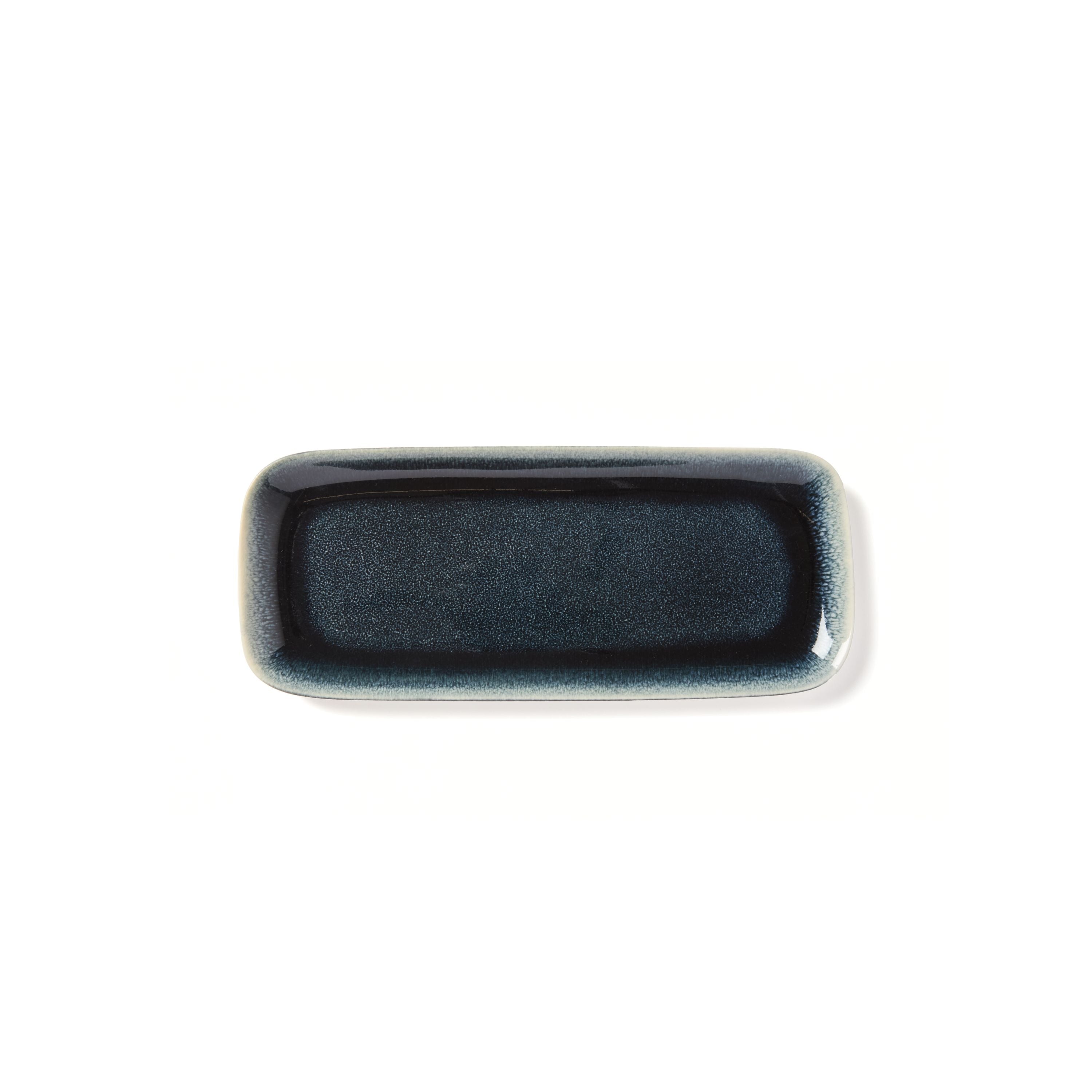 jars plat a sushi, bleu nuit
