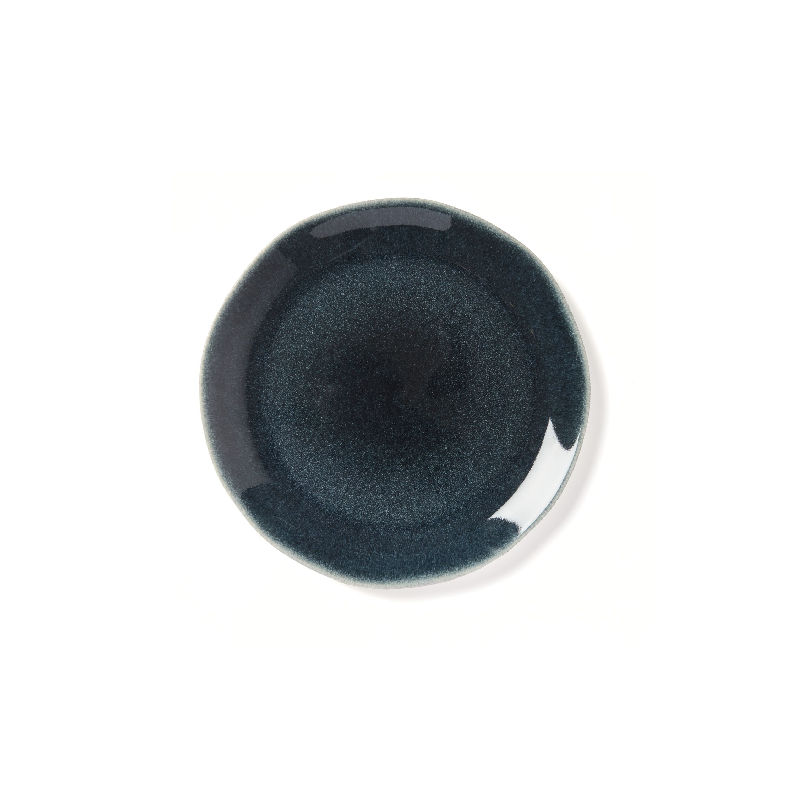 Jars Maguelone Plate, bleu nuit