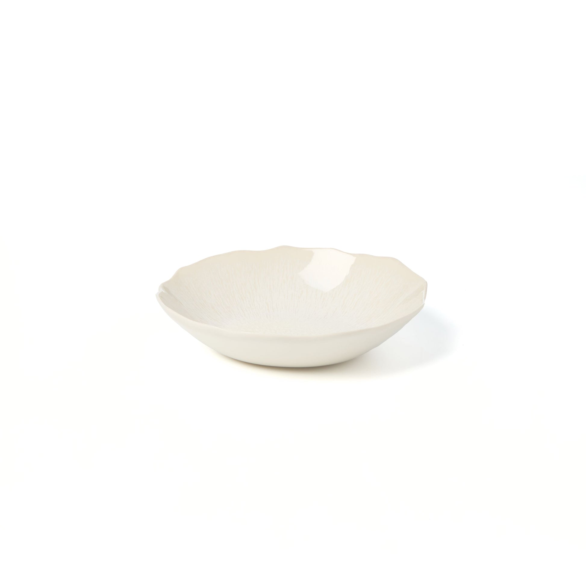 Plume Soup Plate - Perle