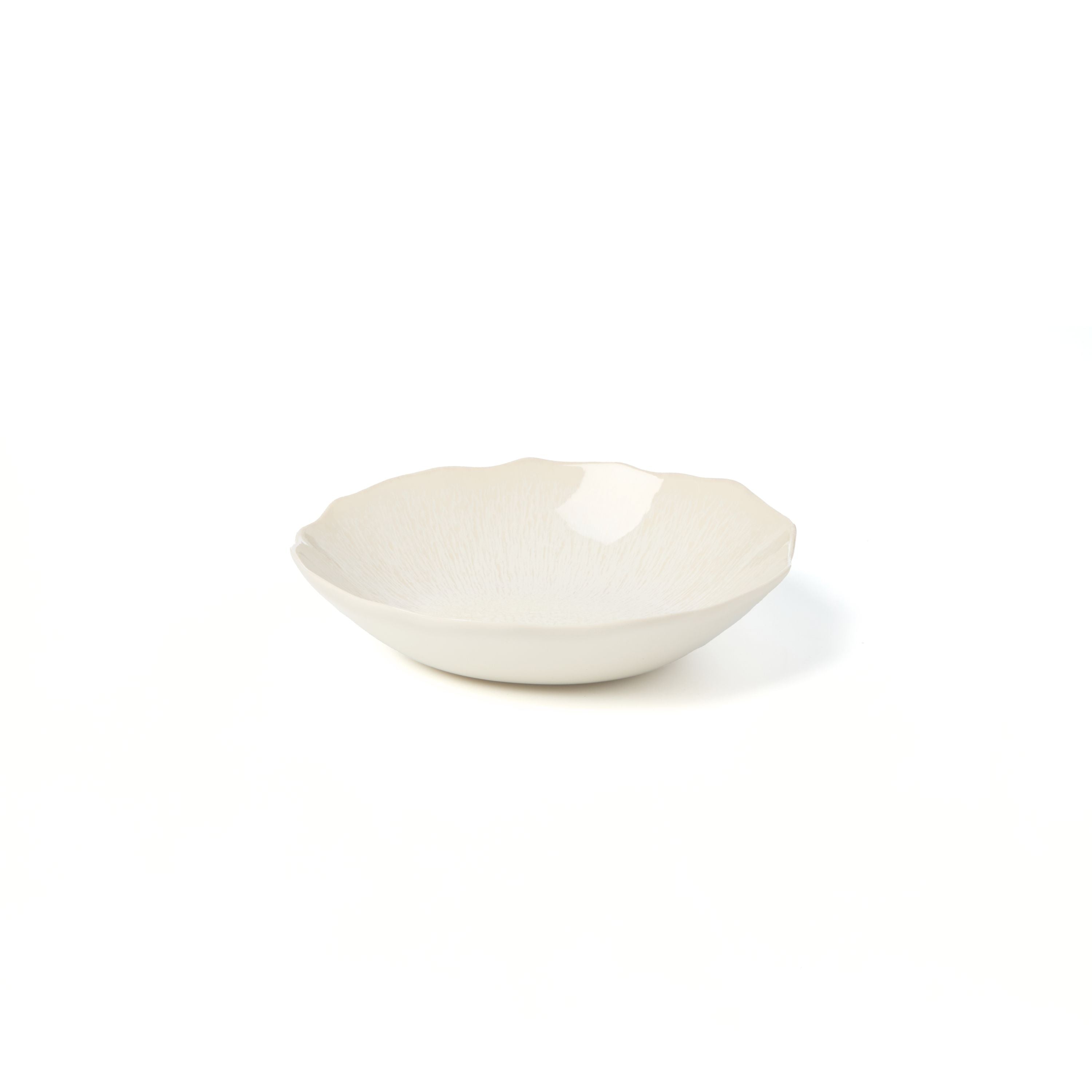 Plume Soup Plate - Perle