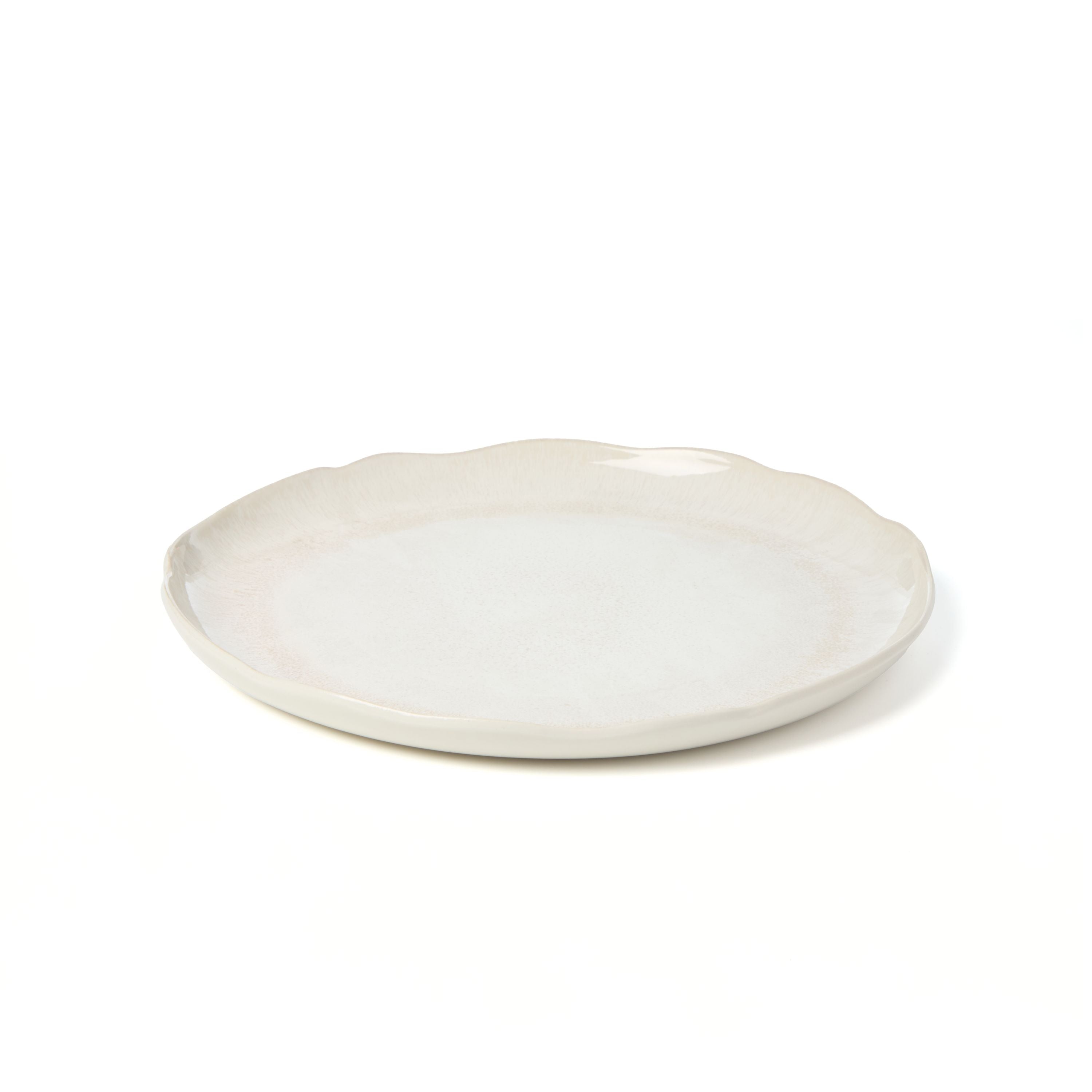 Plat a tarte, Round Serving Platter - Perle