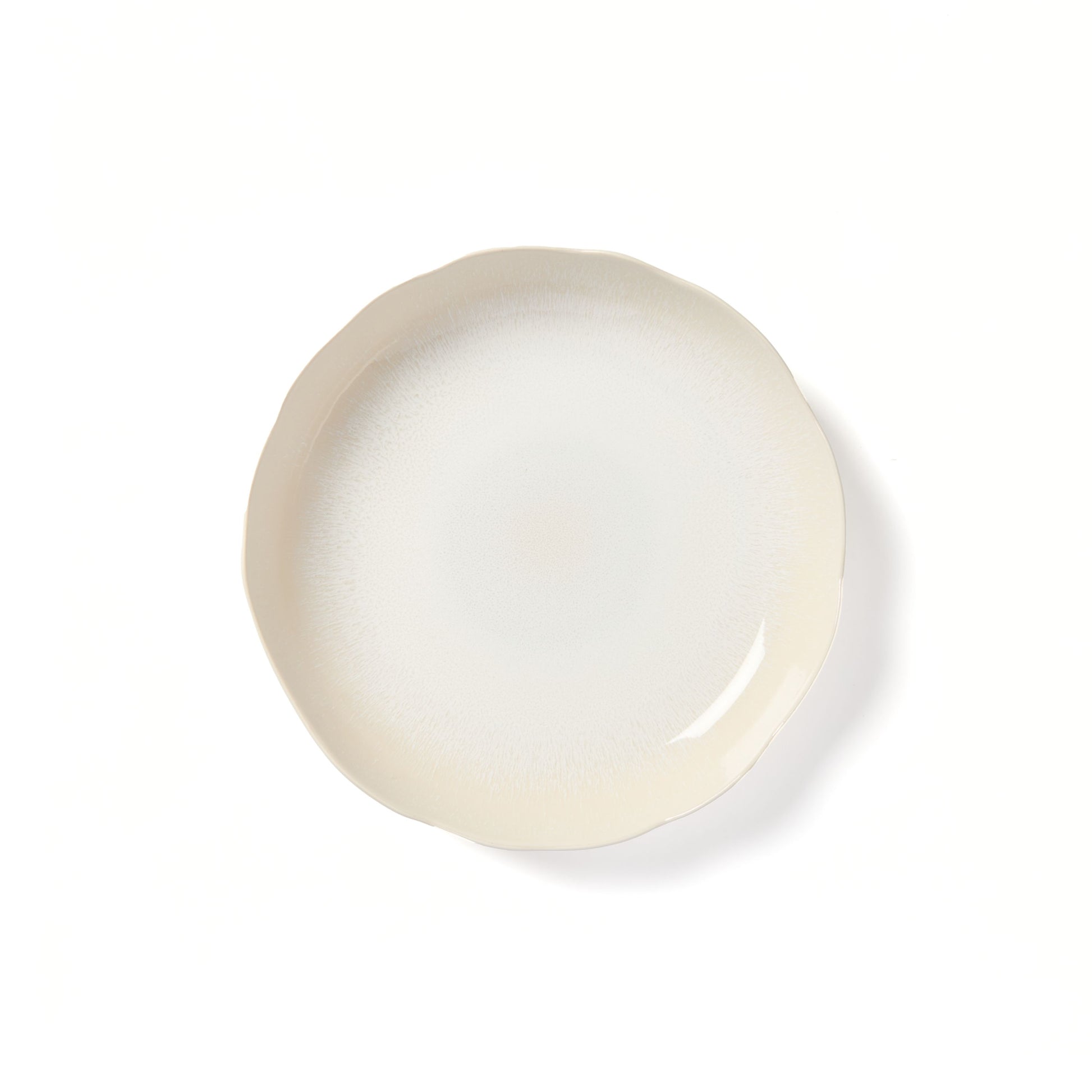 Plume Plat Creux - Perle