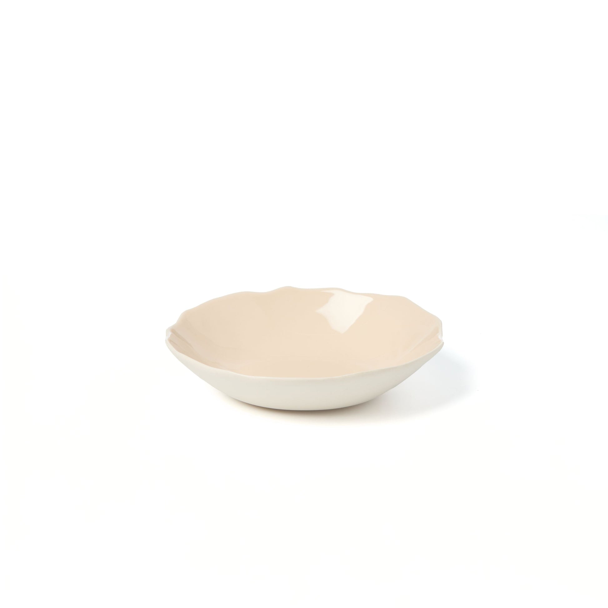 Plume Soup Plate - Nude