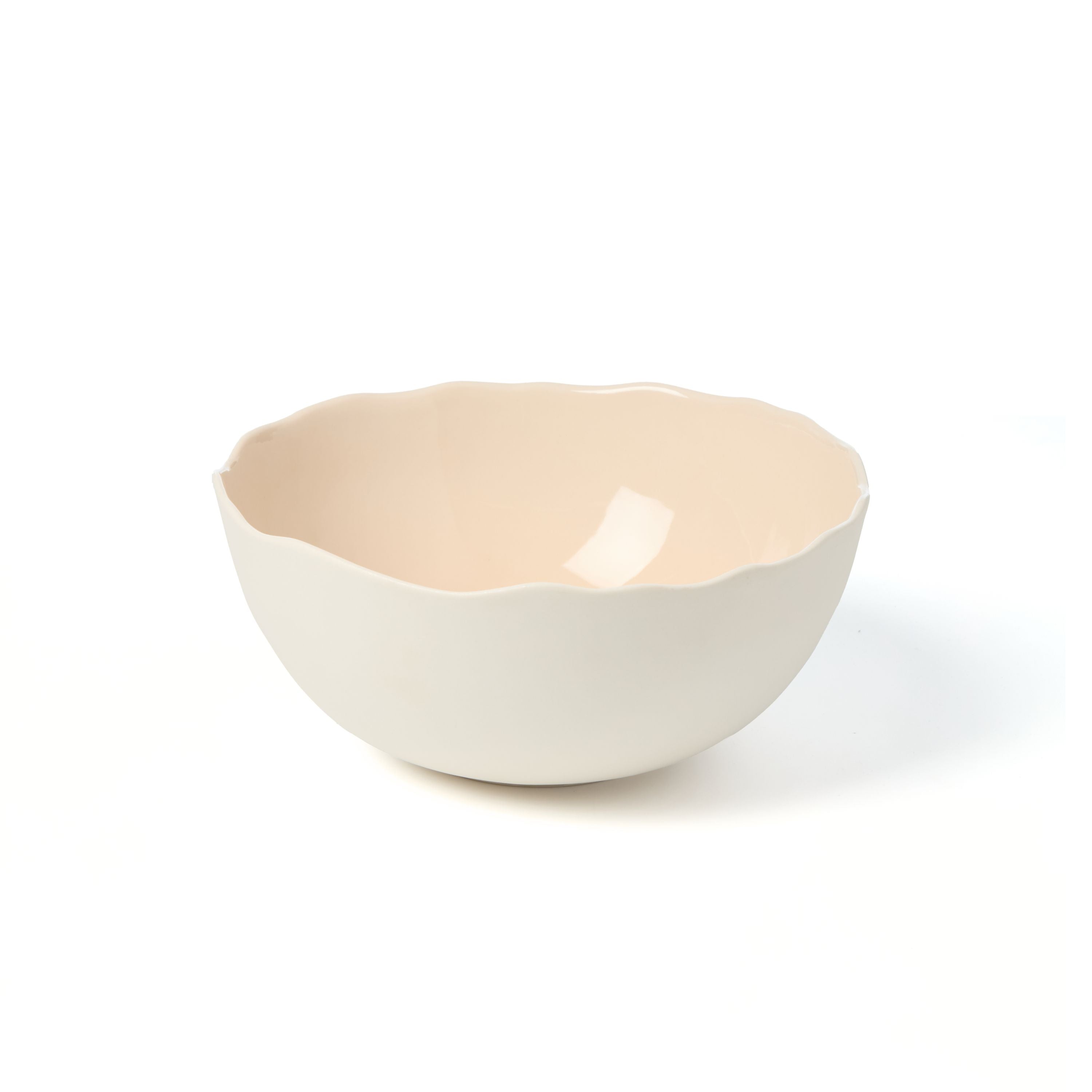 Plume Saladier (Serving Bowl) - Nude