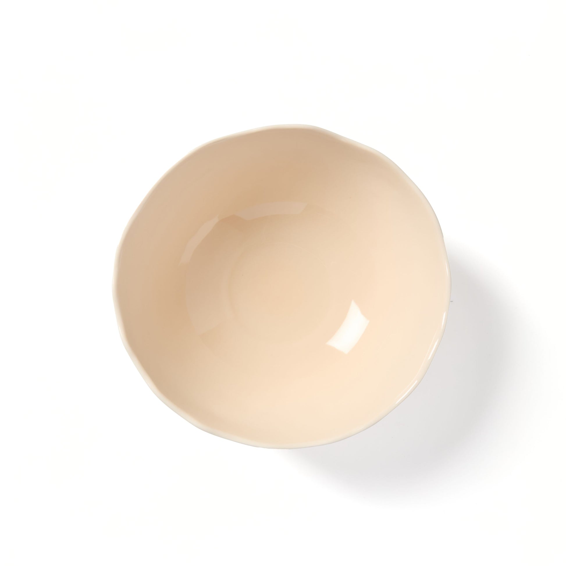 Plume Saladier (Serving Bowl) - Nude