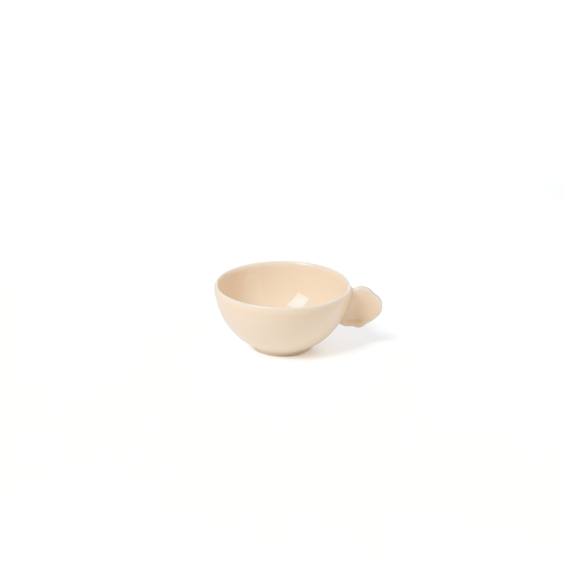 Plume Cup and Saucer - Nude
