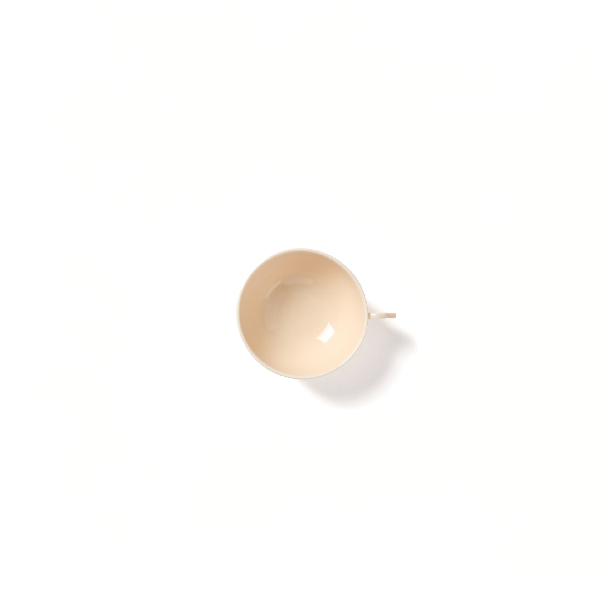 Plume Cup and Saucer - Nude