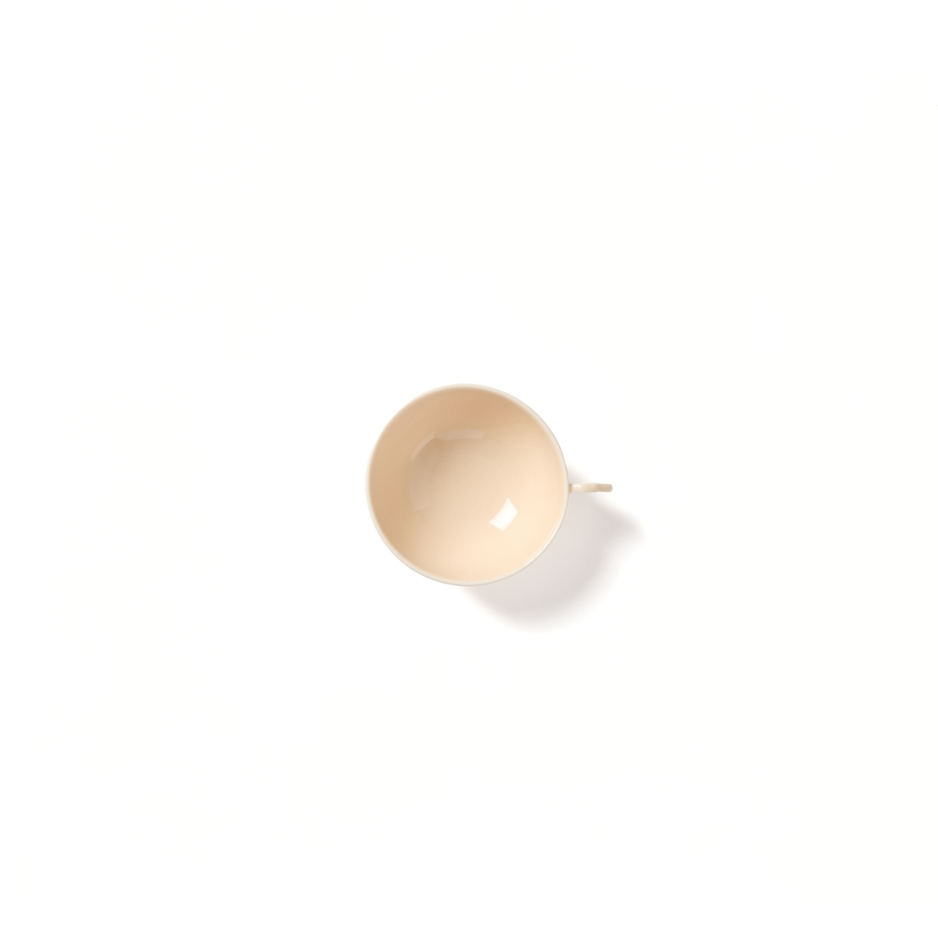 Plume Cup and Saucer - Nude