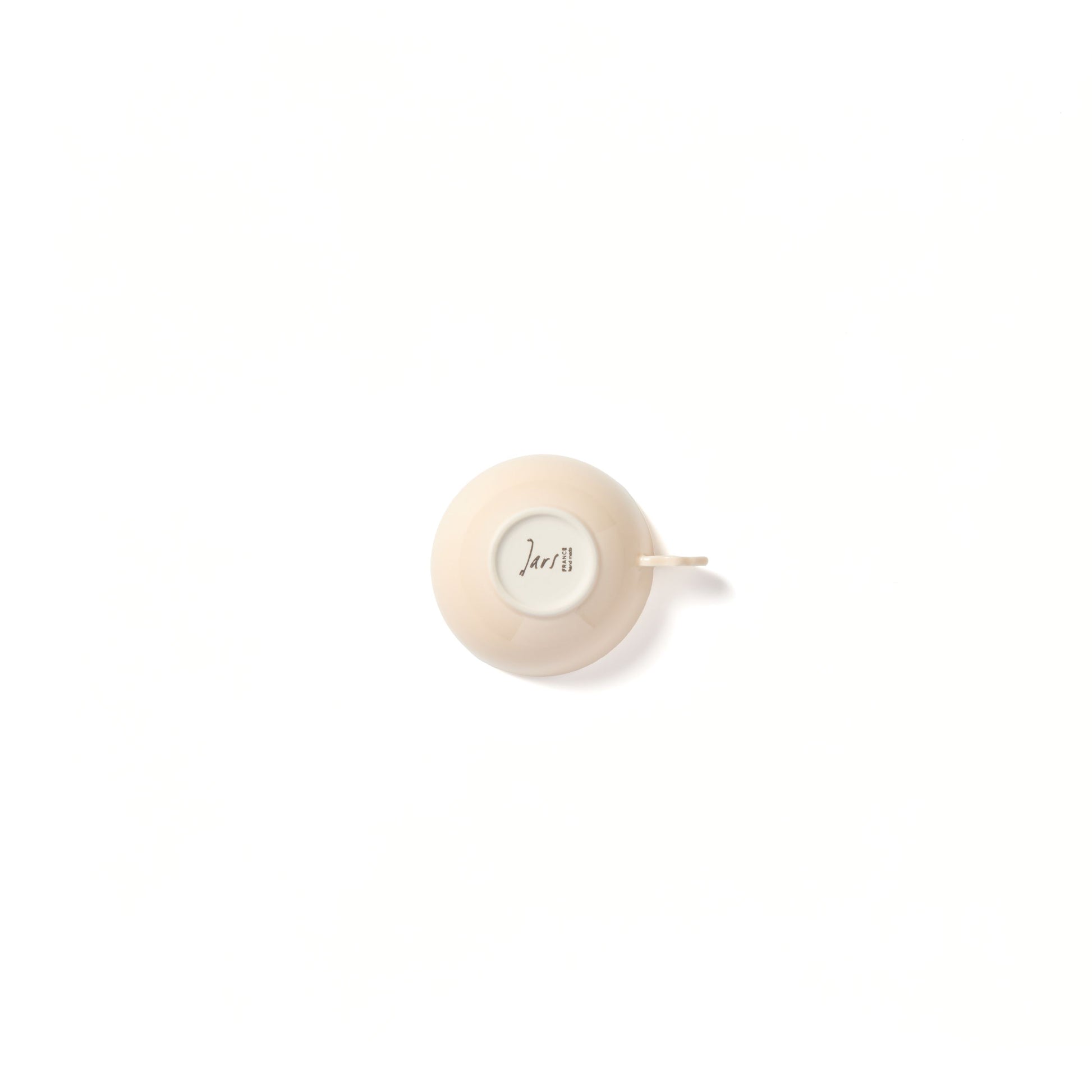Plume Cup and Saucer - Nude