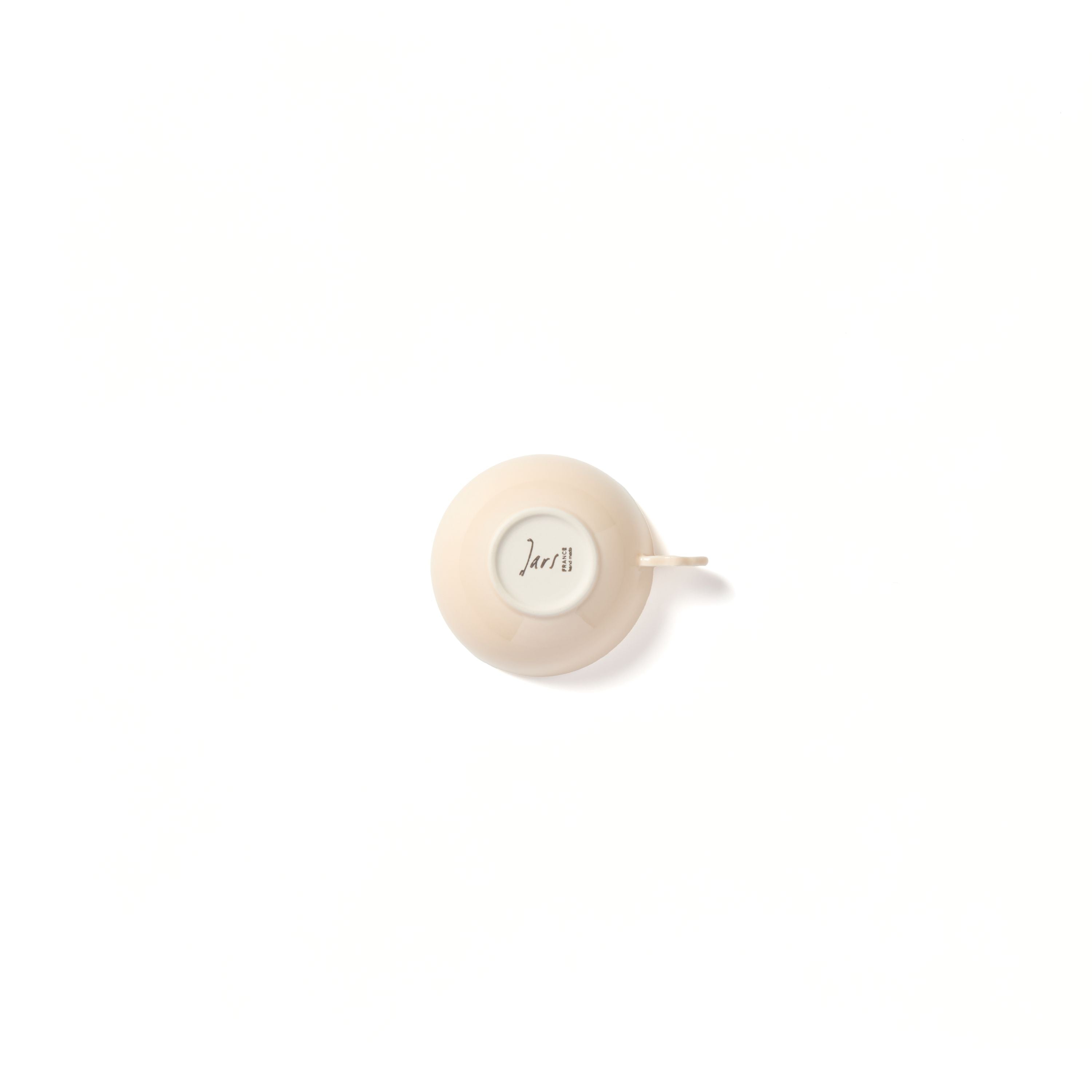 Plume Cup and Saucer - Nude