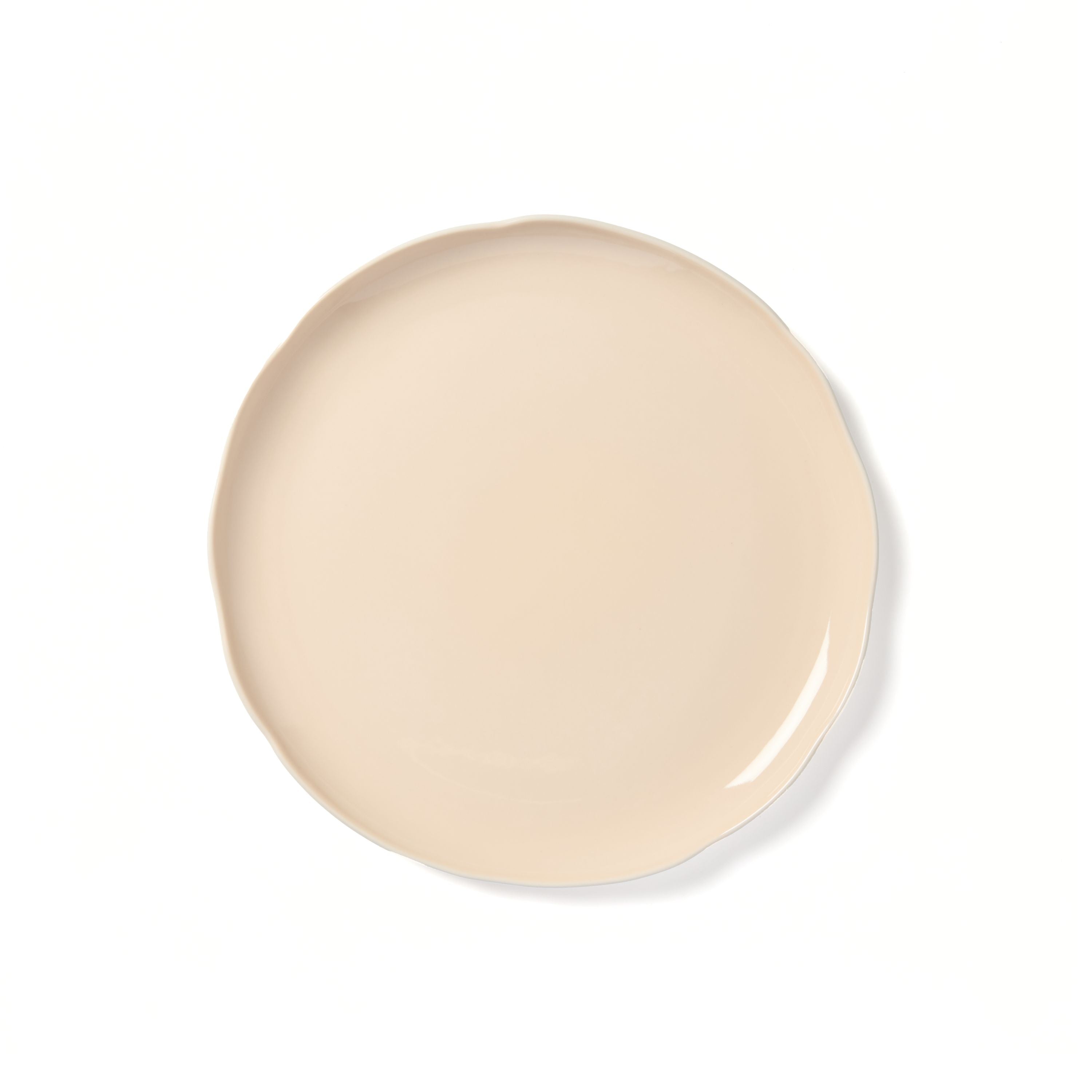 Plat a tarte, Round Serving Platter - Nude