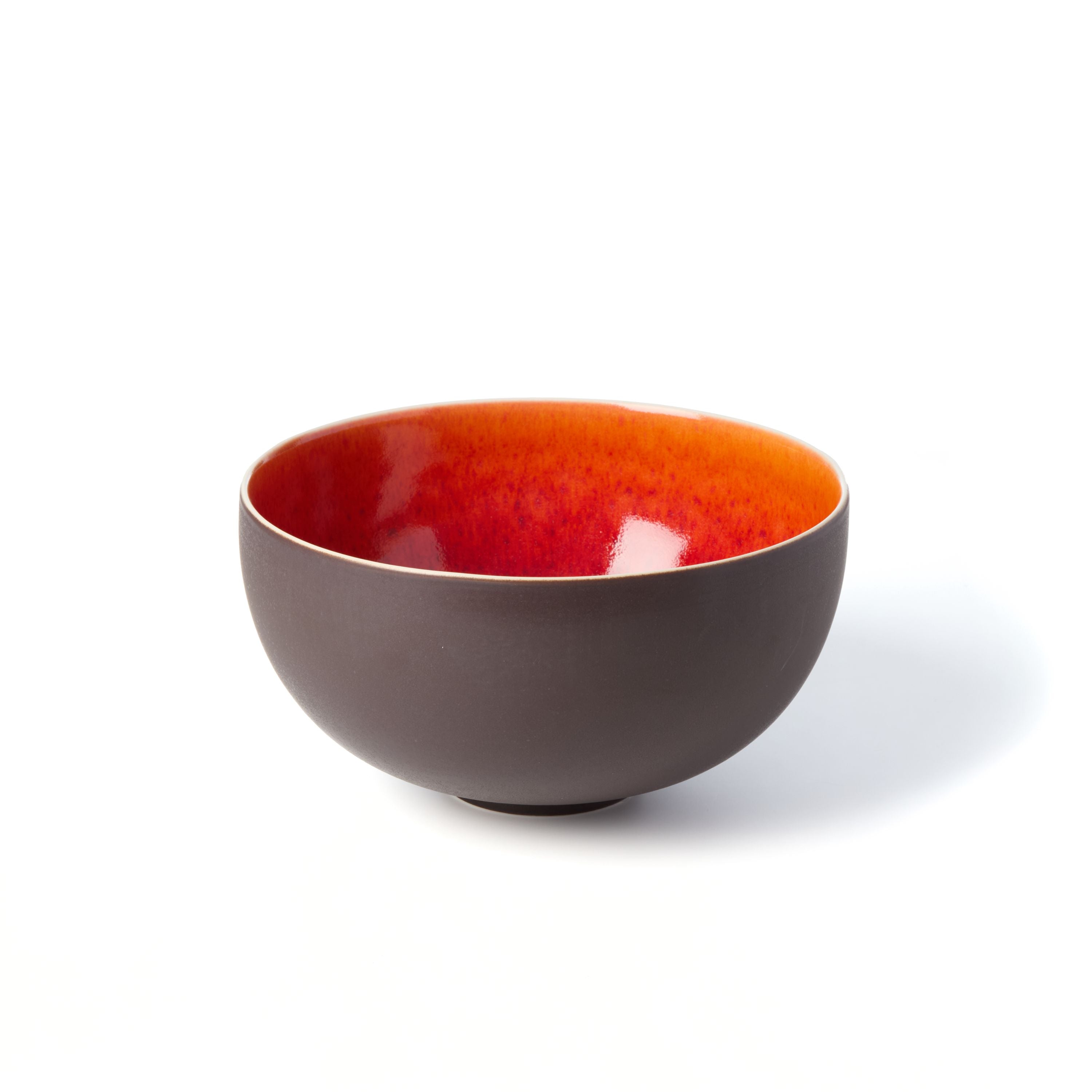 jars ceramistes tourron saladier serving bowl, orange