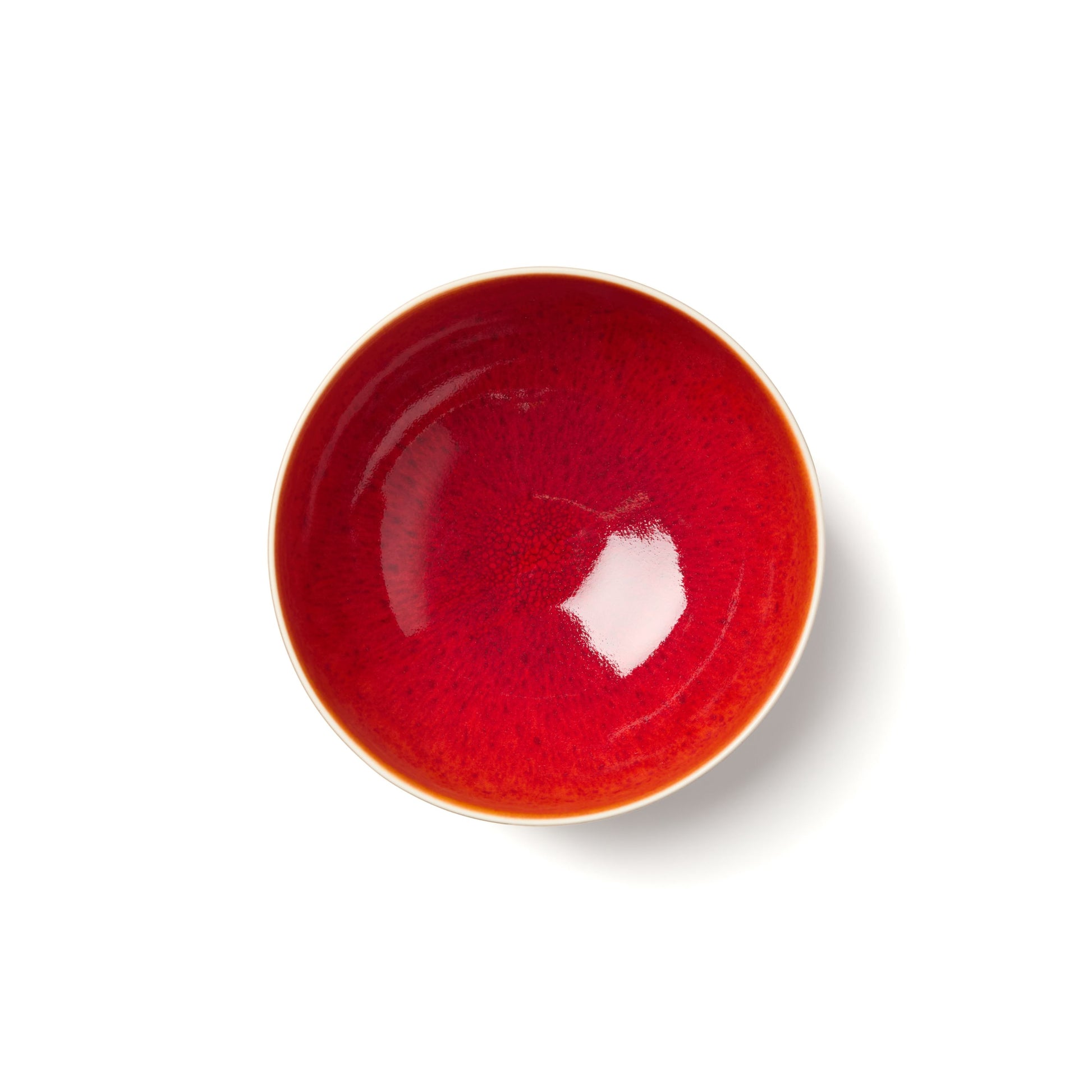jars ceramistes tourron saladier serving bowl, orange