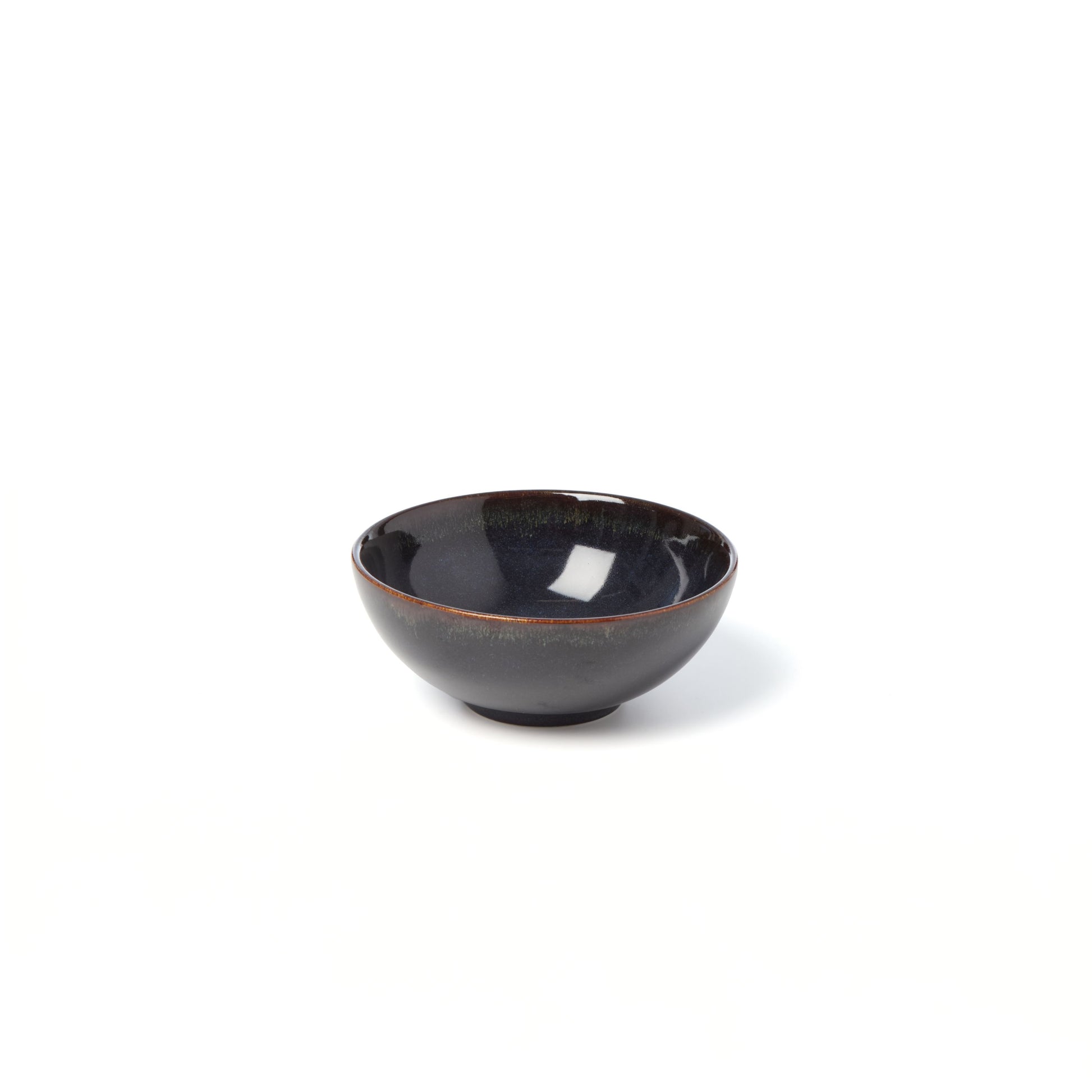 Jars Céramistes Tourron Natural Saucer Bowl Indigo