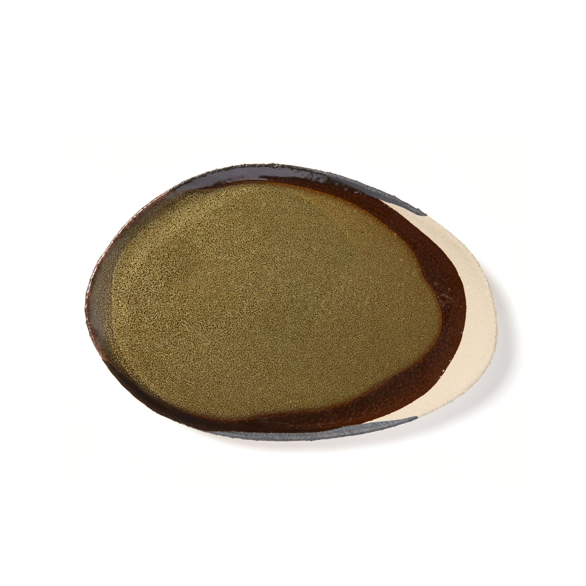 Jars Céramistes Plat Oval, Oval serving platter, Seidou