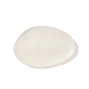 Jars Céramistes Plat Oval, Oval serving platter, Blanc