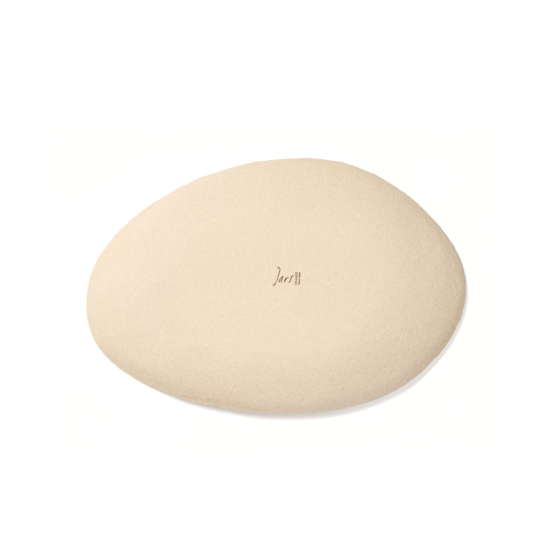 Jars Céramistes Plat Oval, Oval serving platter, Blanc