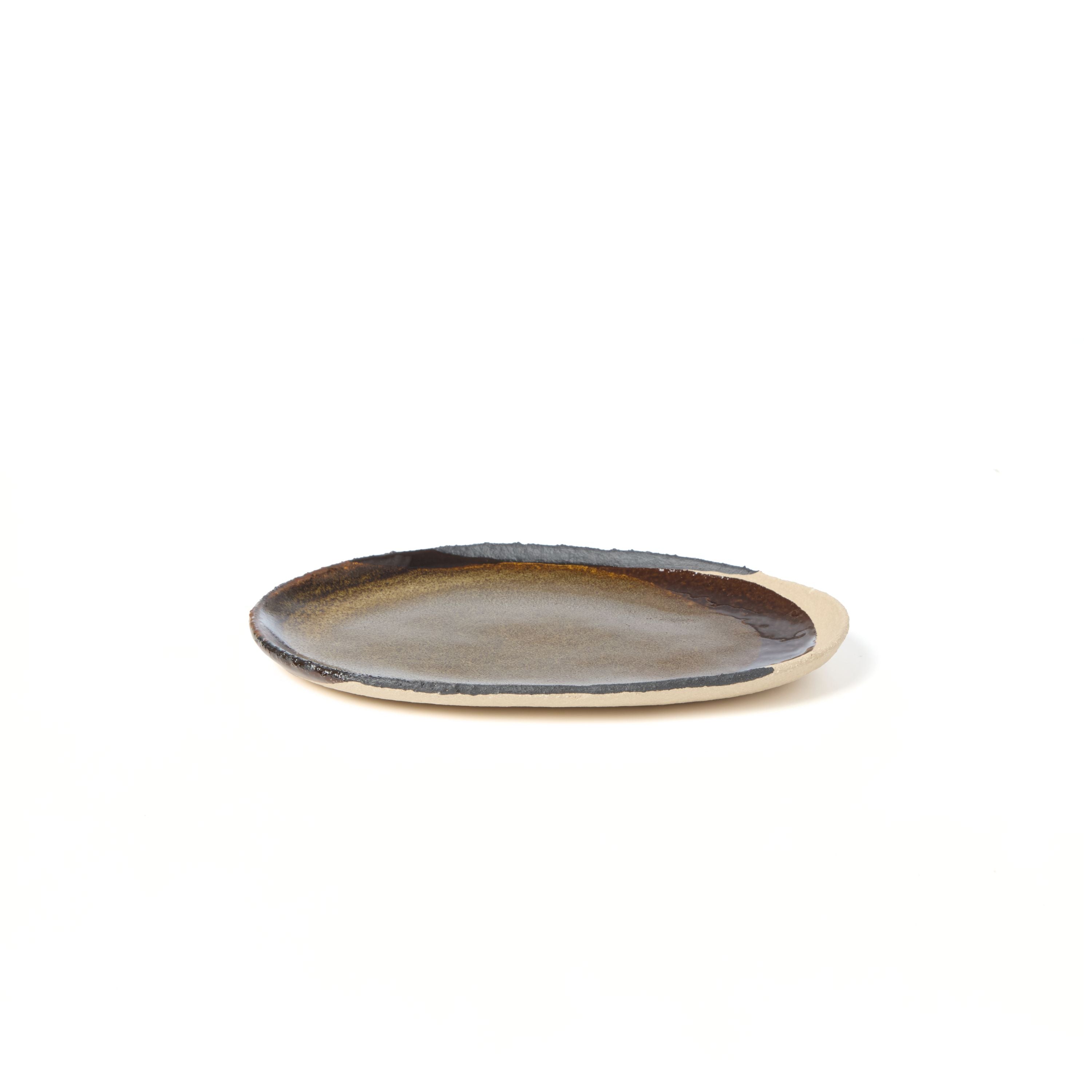 Jars Céramistes Plat Oval, Oval serving platter, Seidou