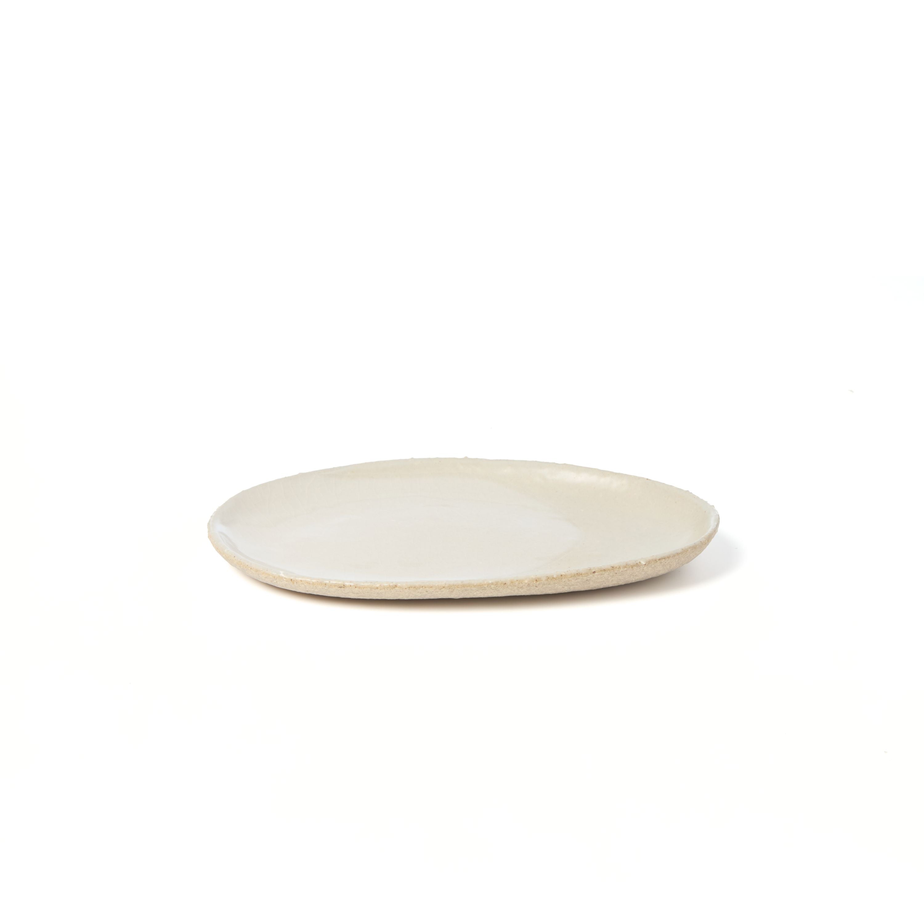 Jars Céramistes Plat Oval, Oval serving platter, Blanc