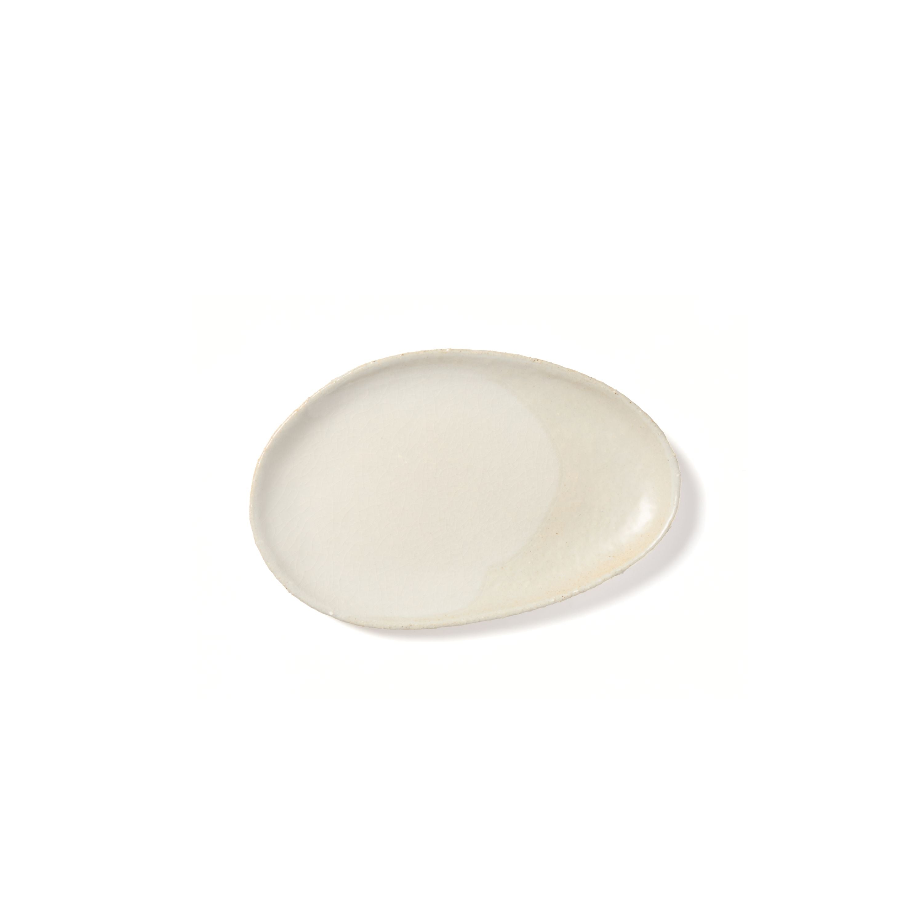 Jars Céramistes Plat Oval, Oval serving platter, Blanc