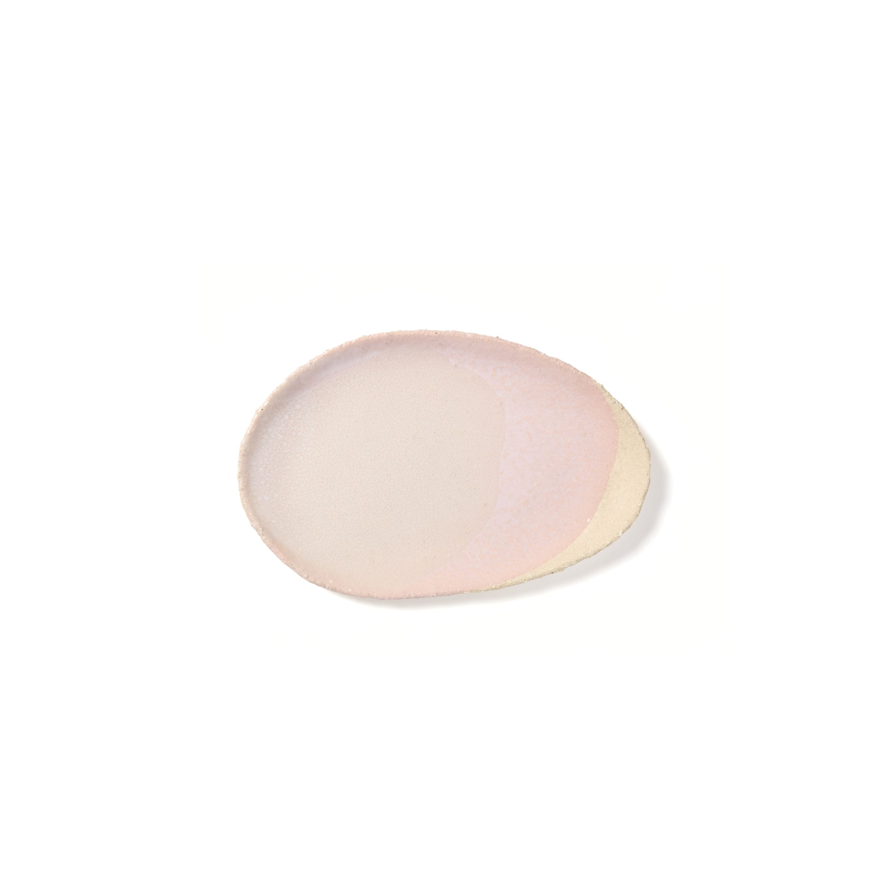 Jars Céramistes Plat Oval, Oval serving platter, Rose