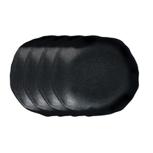 Jars Céramistes Wabi Mini Plate (Set of 4) noir