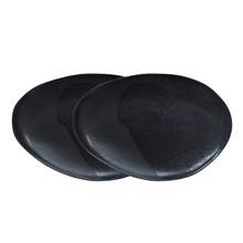 Jars Céramistes Wabi Oval Dish (Set of 2) noir
