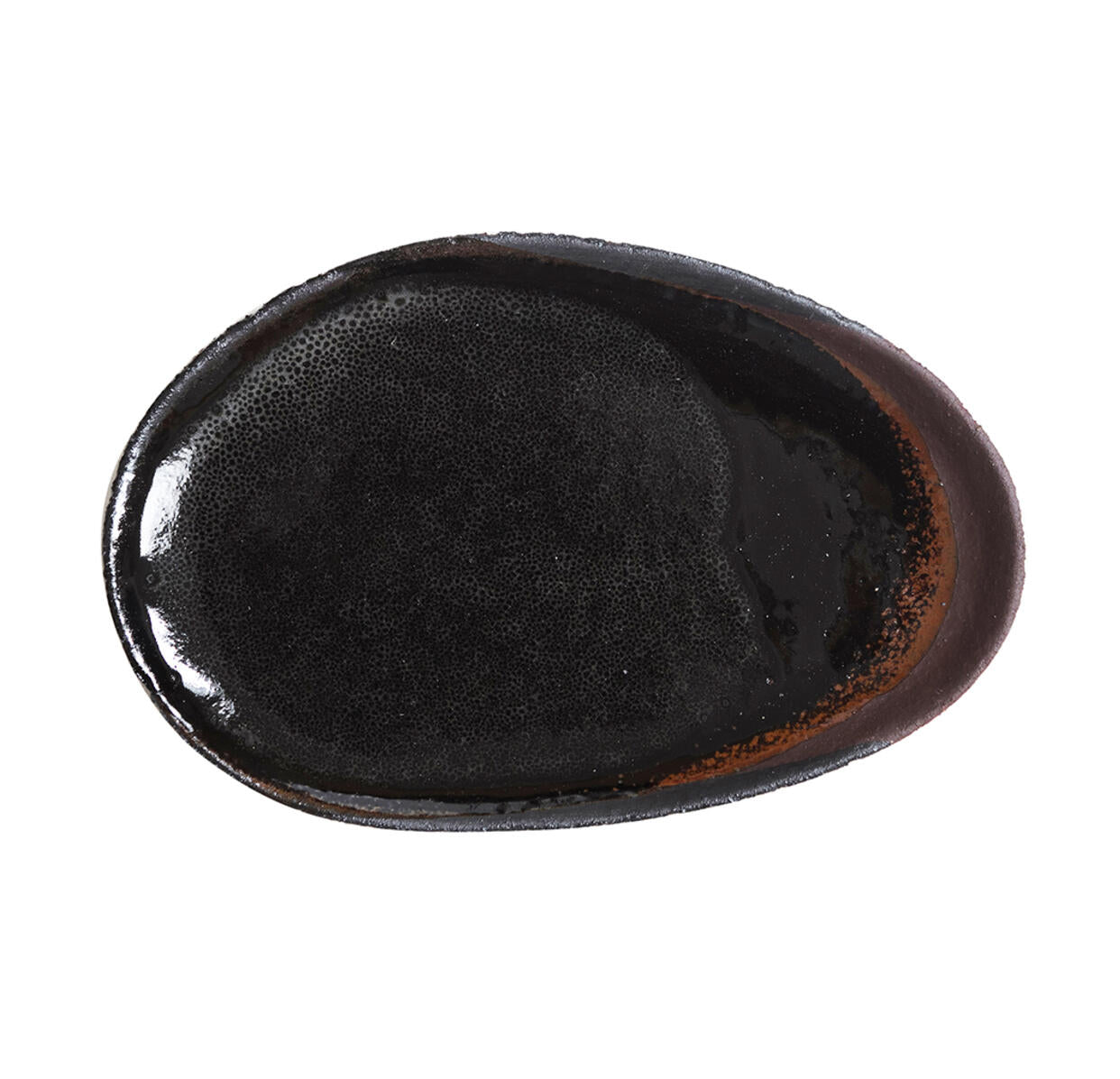 Wabi Oval Dish Platter - Kemuri