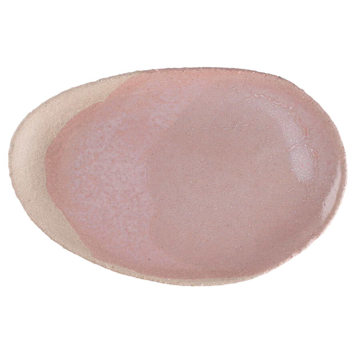 Wabi Oval Dish Platter - Rose