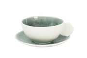 Plume Cup and Saucer - Nori