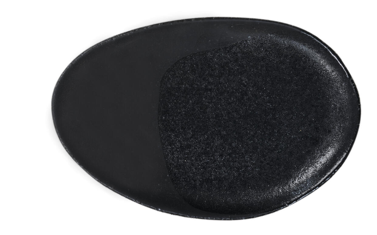 Wabi Oval Dish Platter - Noir